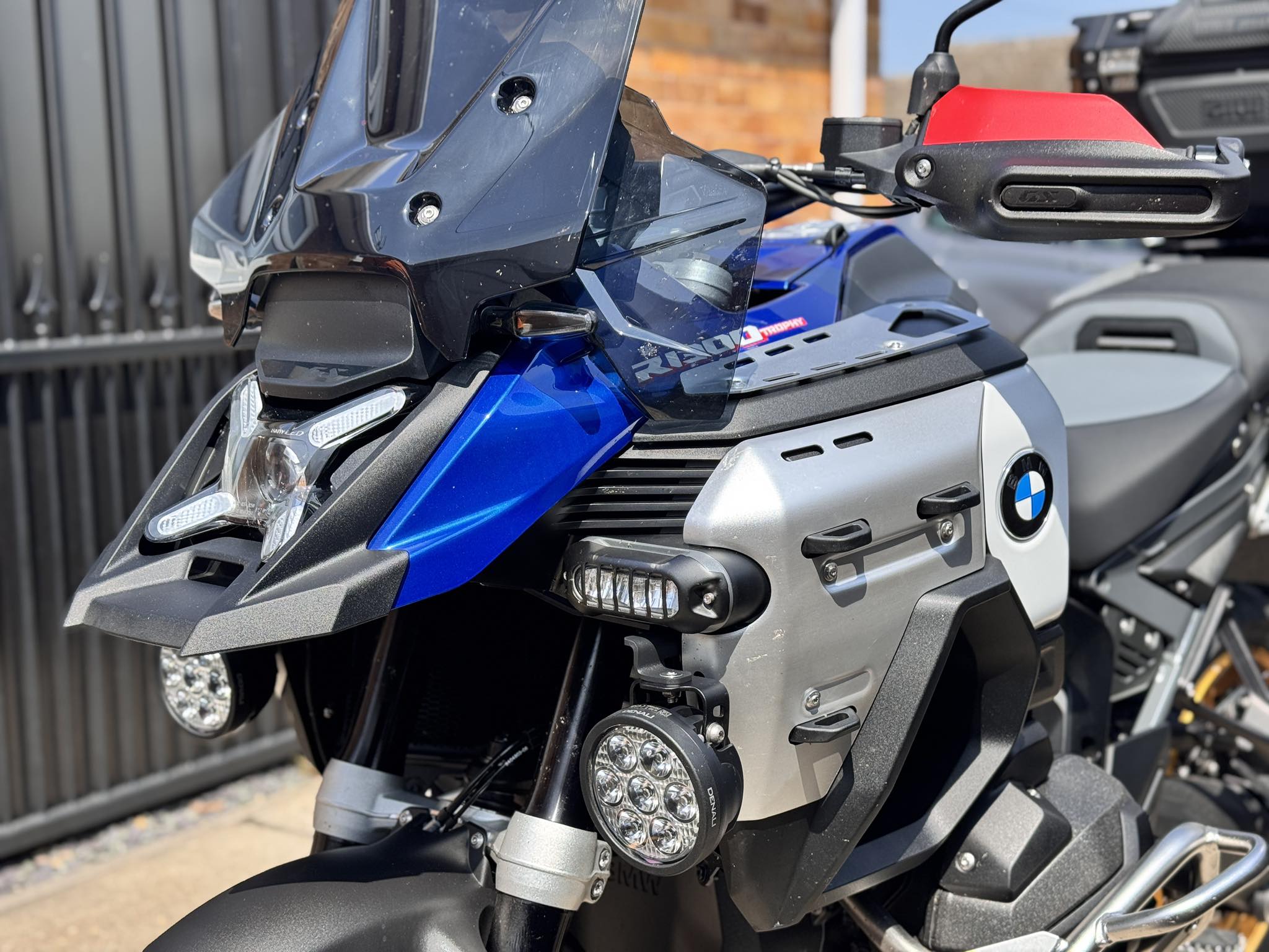 They are finally here!!!! The under nose mounts for the R1300 GSA