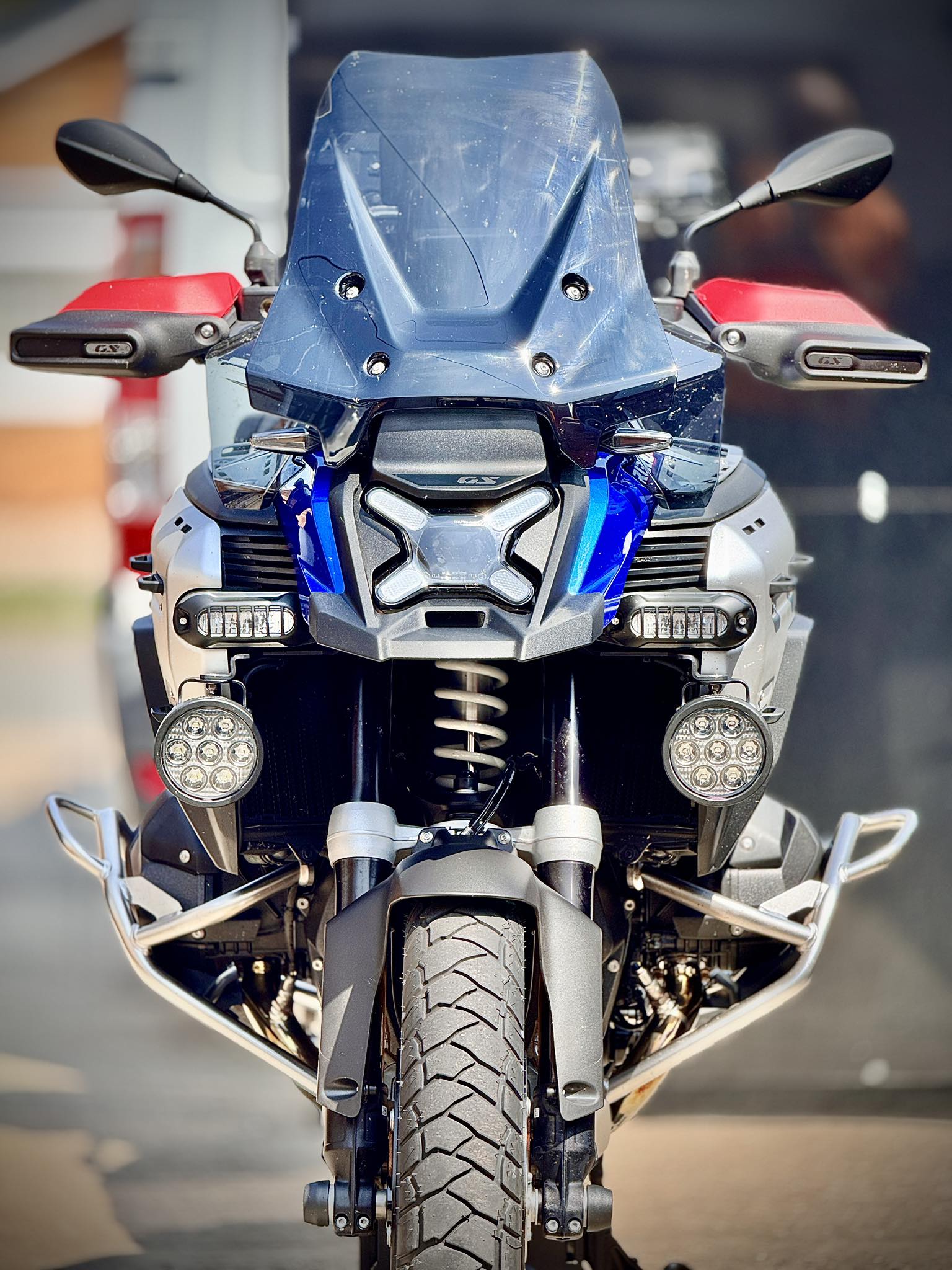 They are finally here!!!! The under nose mounts for the R1300 GSA
