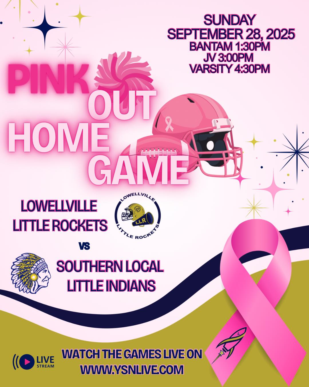 🏈 📣 TOMORROW 📣 🏈 - Lowellville Little Rockets | Facebook