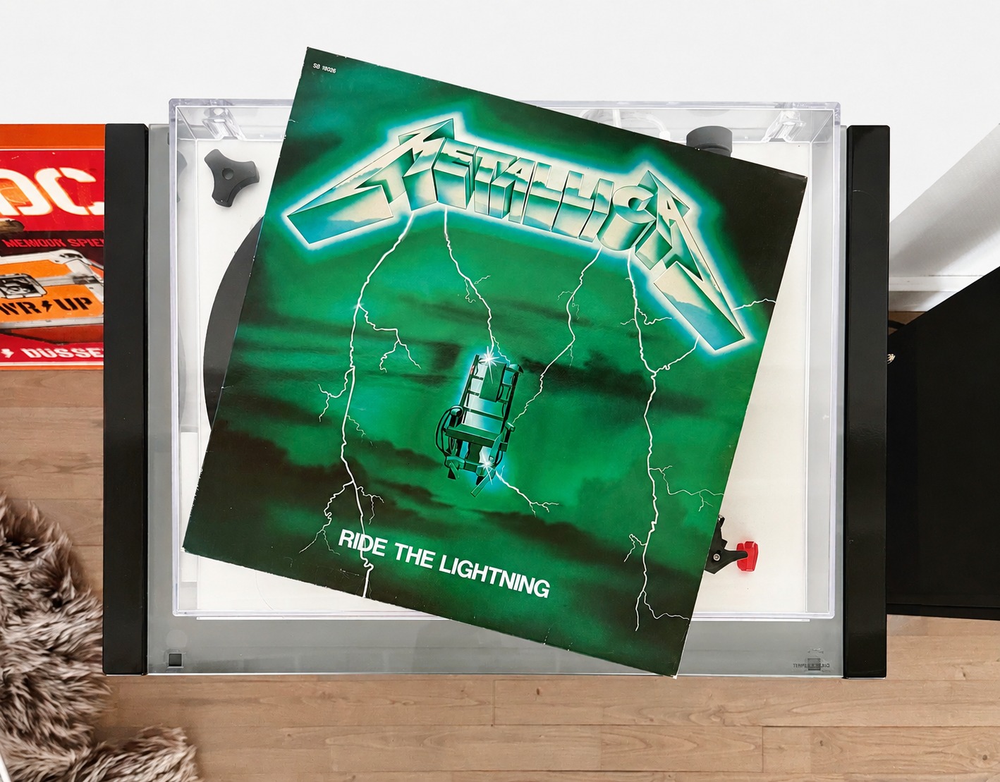 Rare 1984 Metallica Ride the Lightning vinyl pressing details