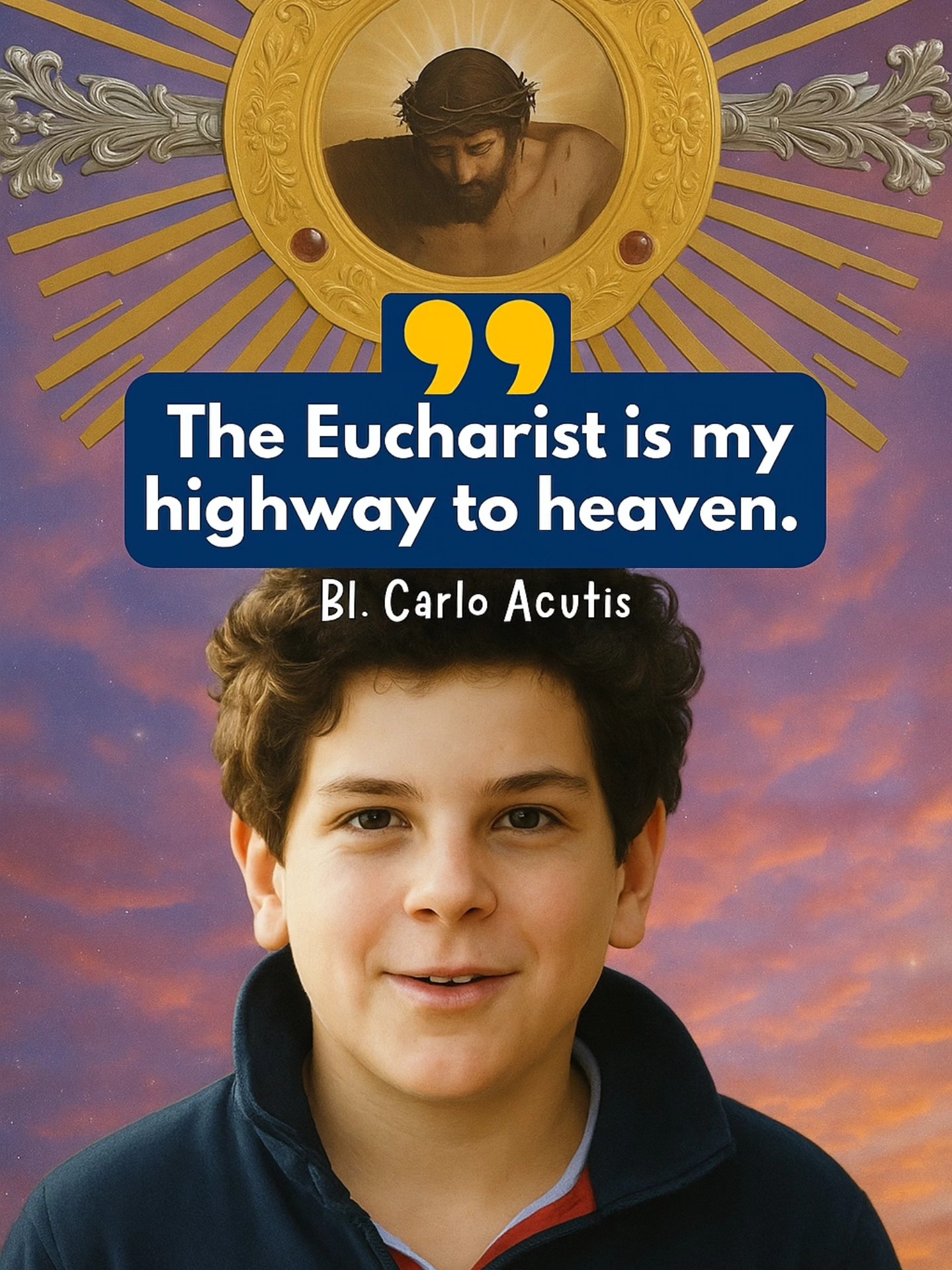 The Divine - Carlo Acutis, Pray For Us! Nice Catholic Rap by @father ...