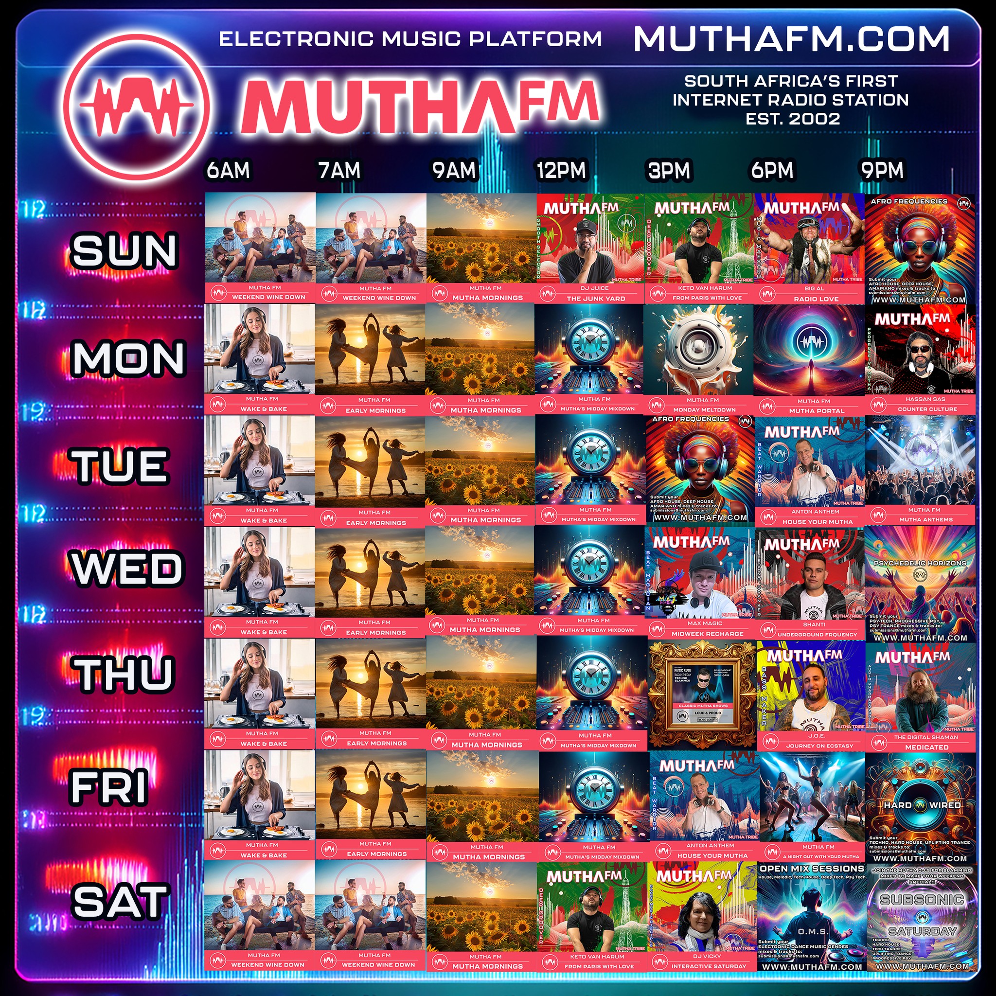Mutha - 🎧 CATCH YOUR MUTHA MUSIC HERE!!! 🎧 Tune in every week to Mutha ...