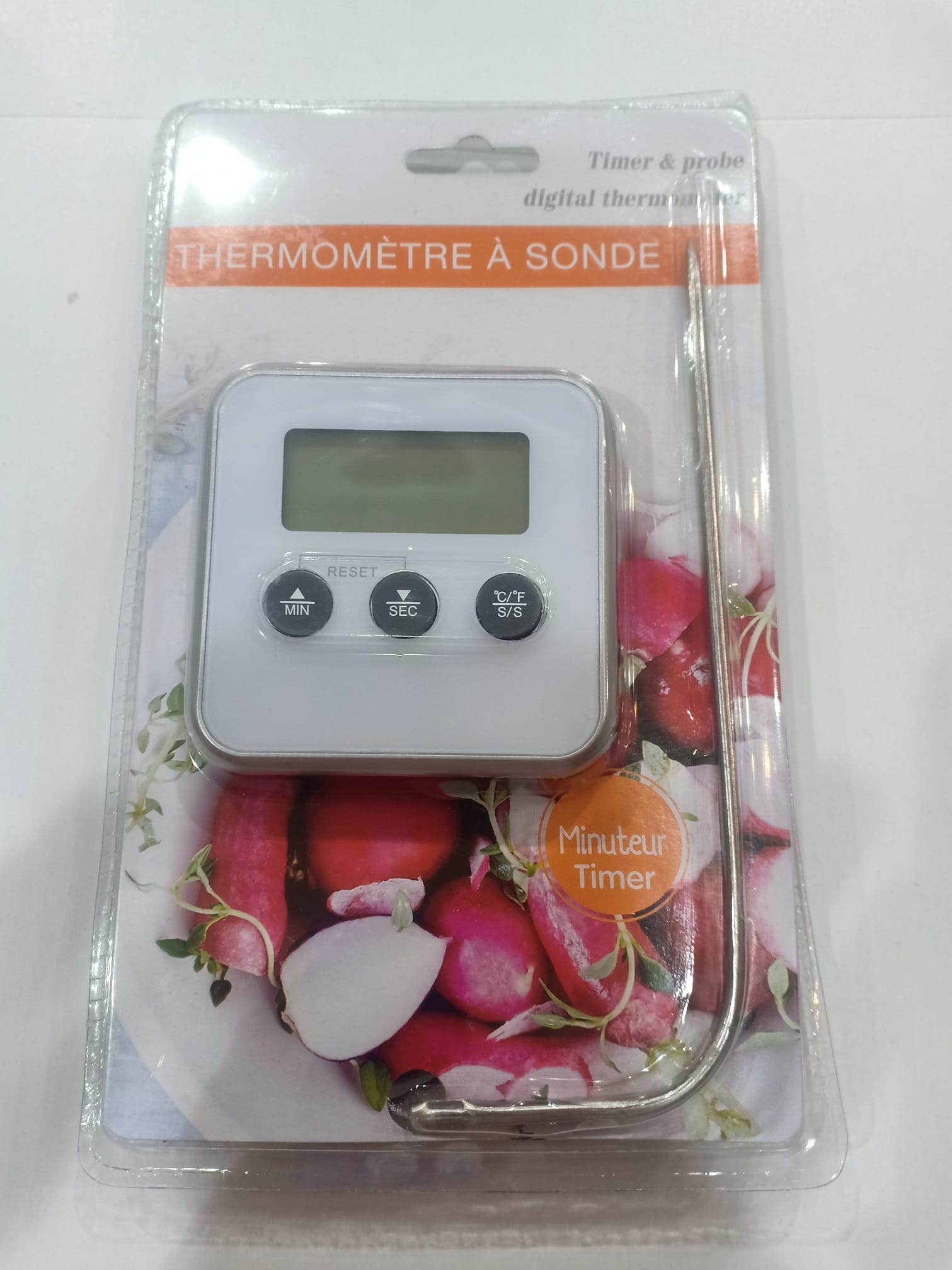 Fouet Thermomètre ScrapCooking - 2-en-1 Silicone Pour Chocolat, Caramel 🍫