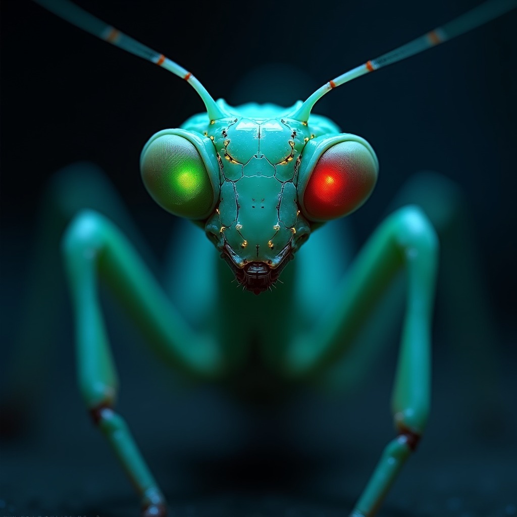 Curiosidades - Los ojos 3D de la mantis religiosa: el único insecto con ...