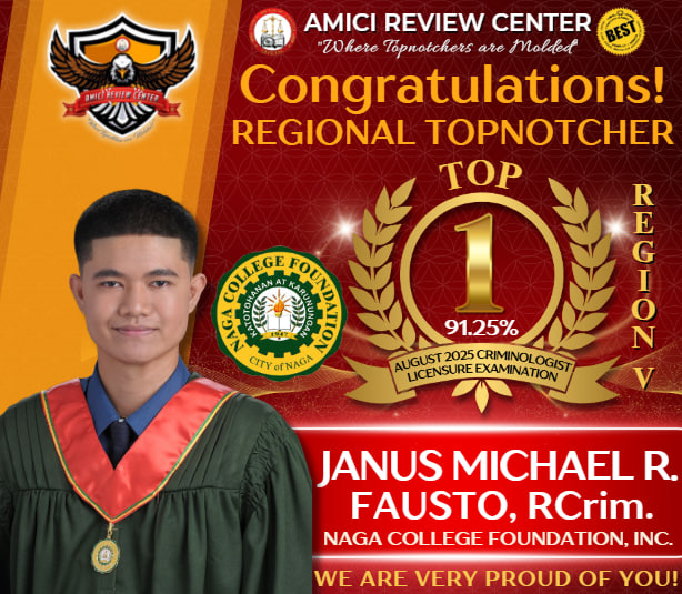 Amici - Amici Review Center once again dominates Region V🌟 ...