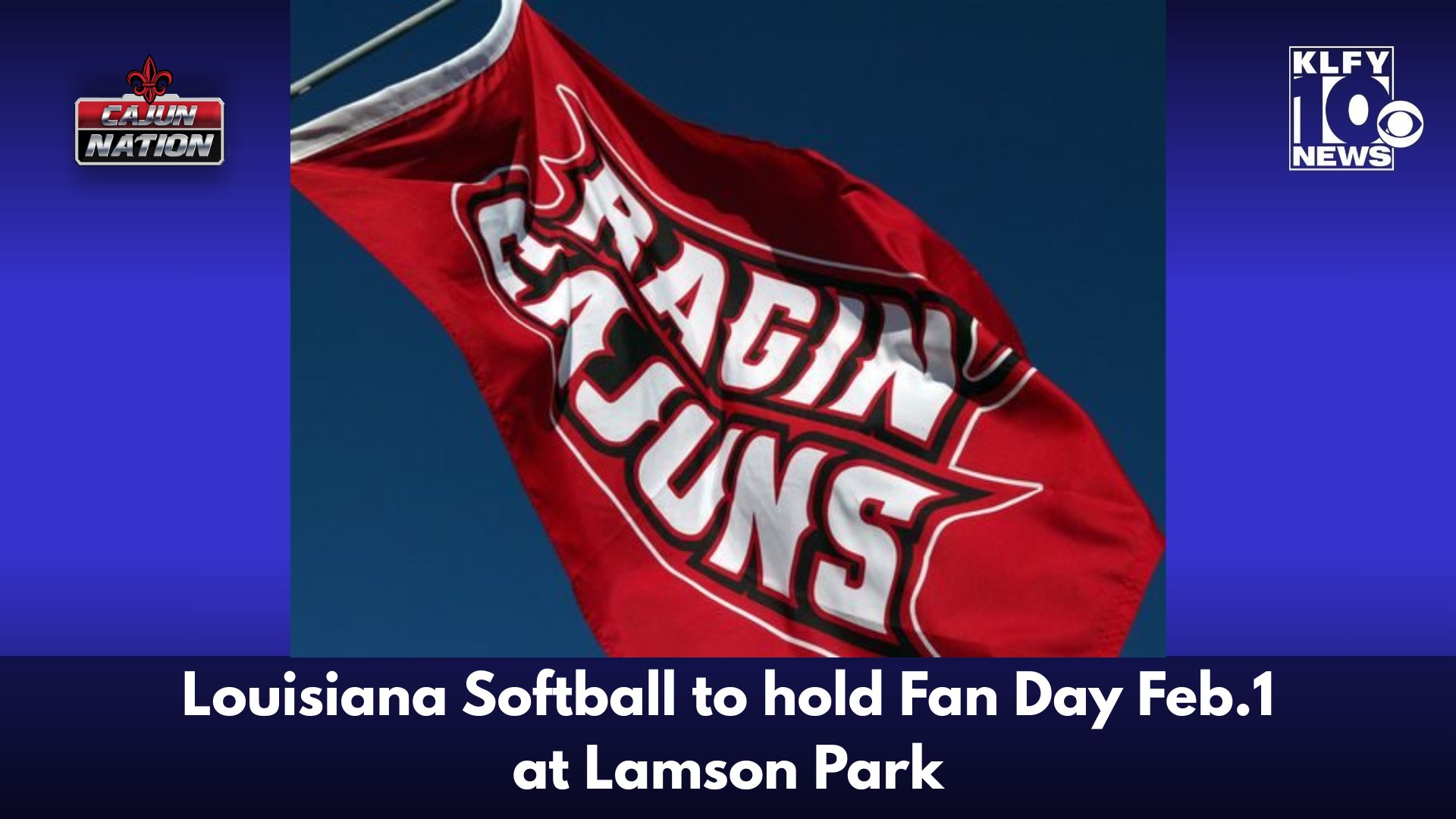 KLFY - With the 2026 season set to get underway next month, Cajun ...