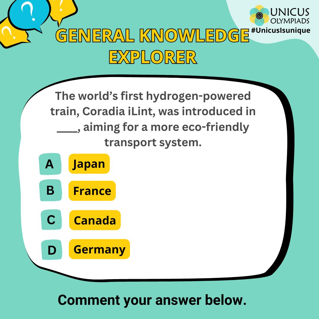 🧠 Test Your General Knowledge! 📚... - Unicus Olympiads | Facebook