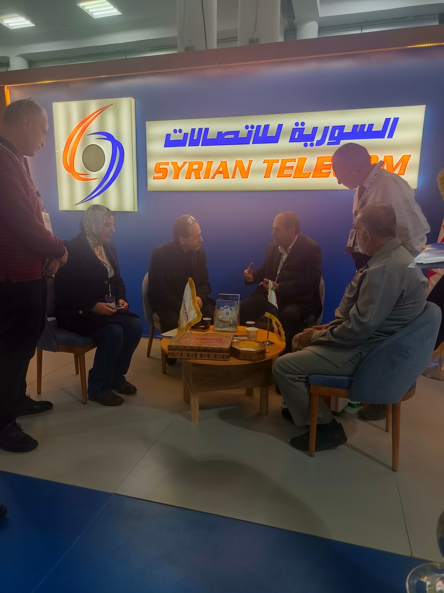 قام المدير العام... - الشركة السورية للاتصالات Syrian Telecom | Facebook