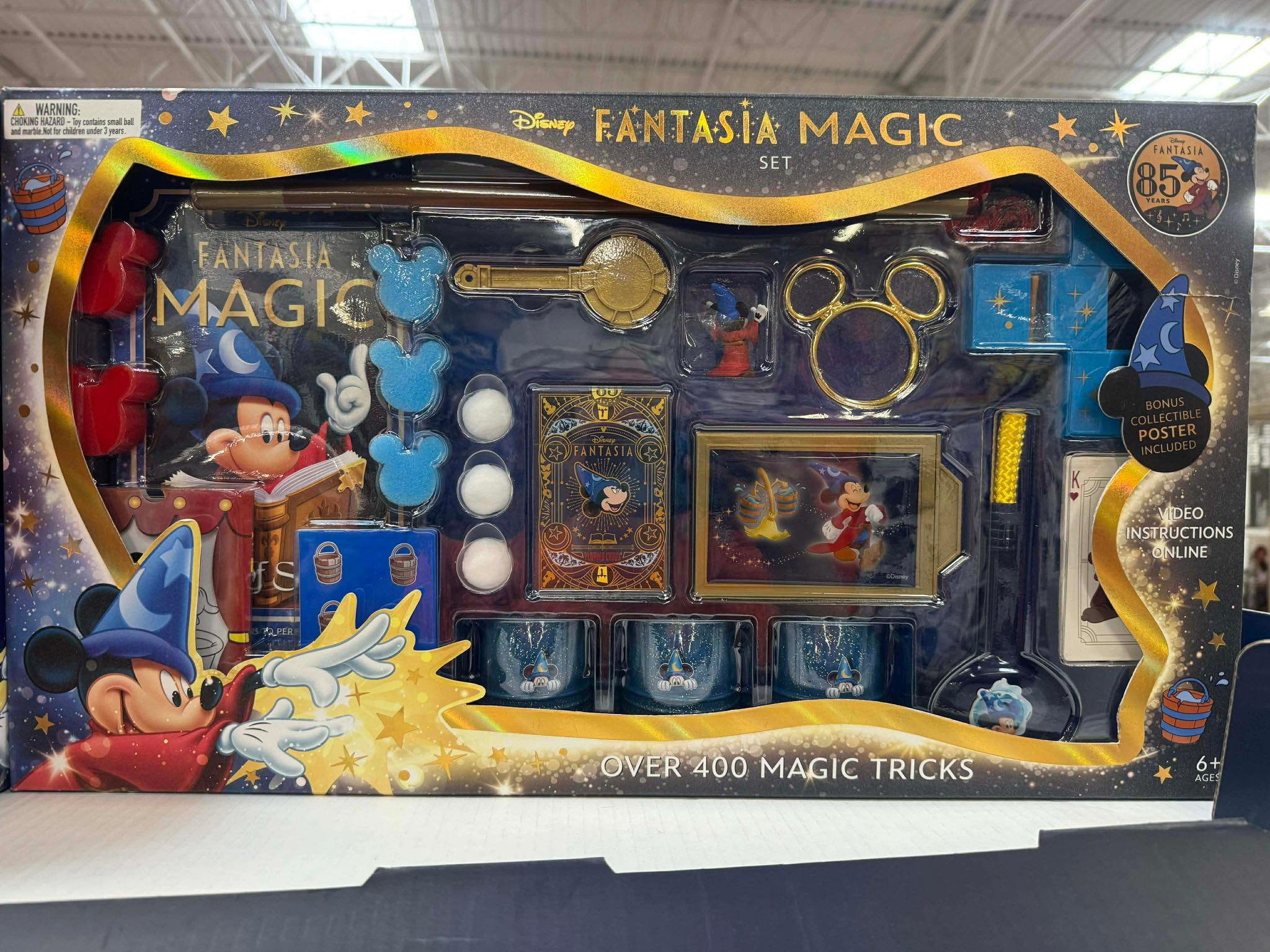 This is cool! Disney Fantasia Magic Set spotted at Sam's Club