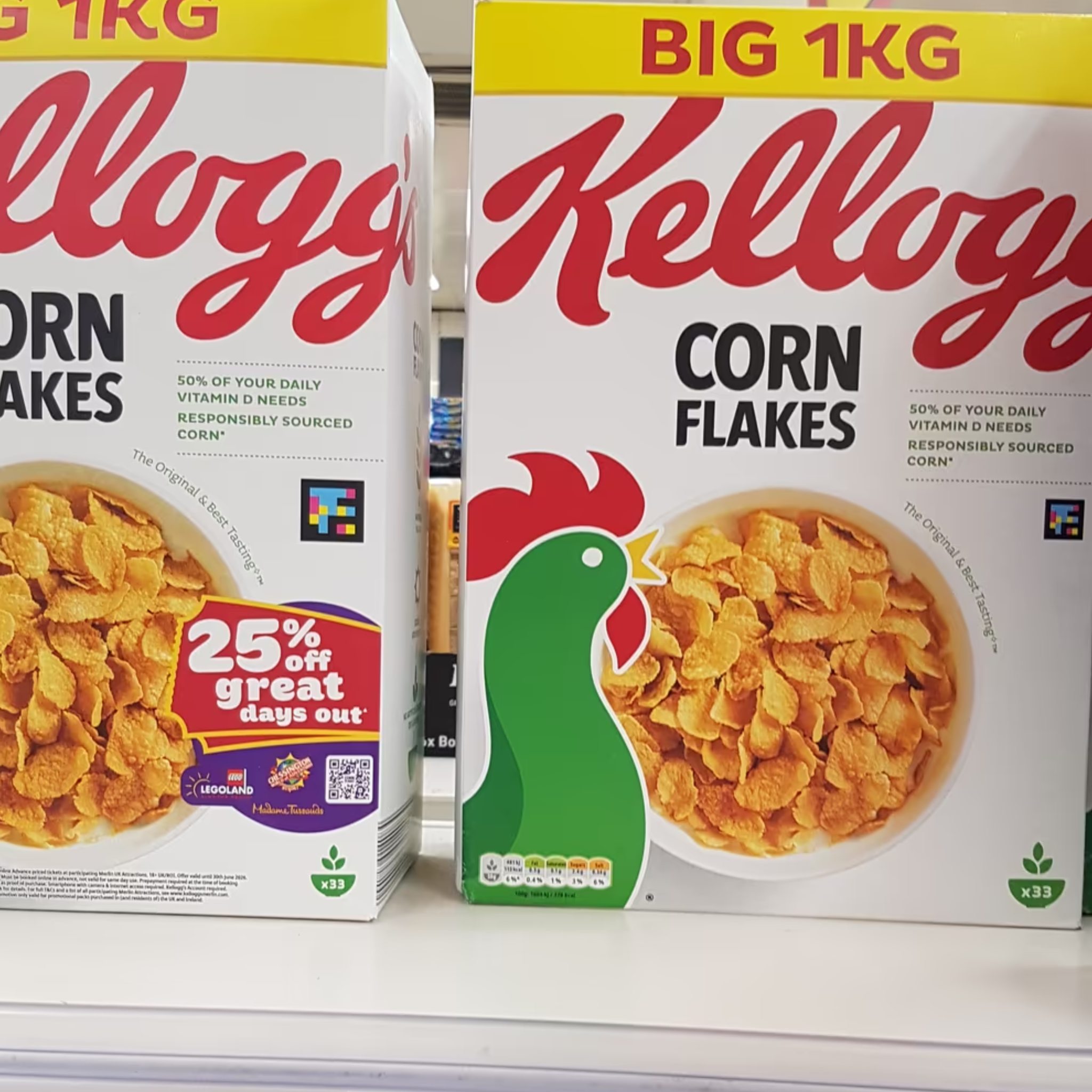 Hotukdeals - Mooooorning! 👋 1kg Corn Flakes for two quid spotted by our ...
