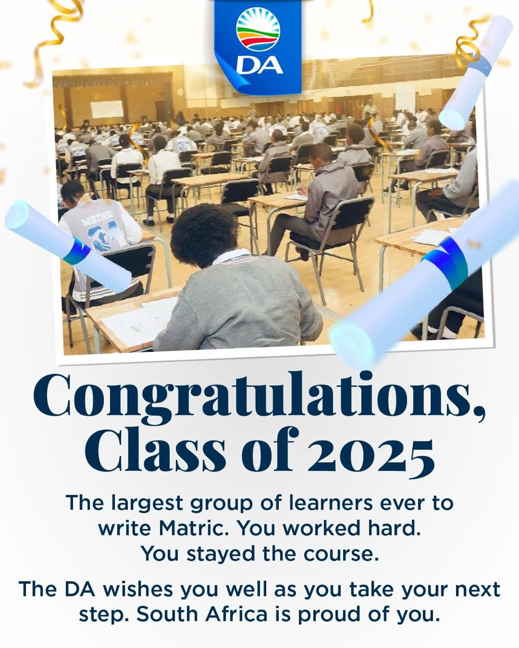 Democratic - 🥳Congratulations to the Class of 2025, the largest group ...