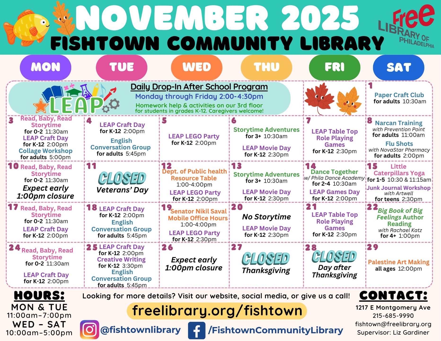 Fishtown Community Library, Free Library of Philadelphia | Philadelphia PA