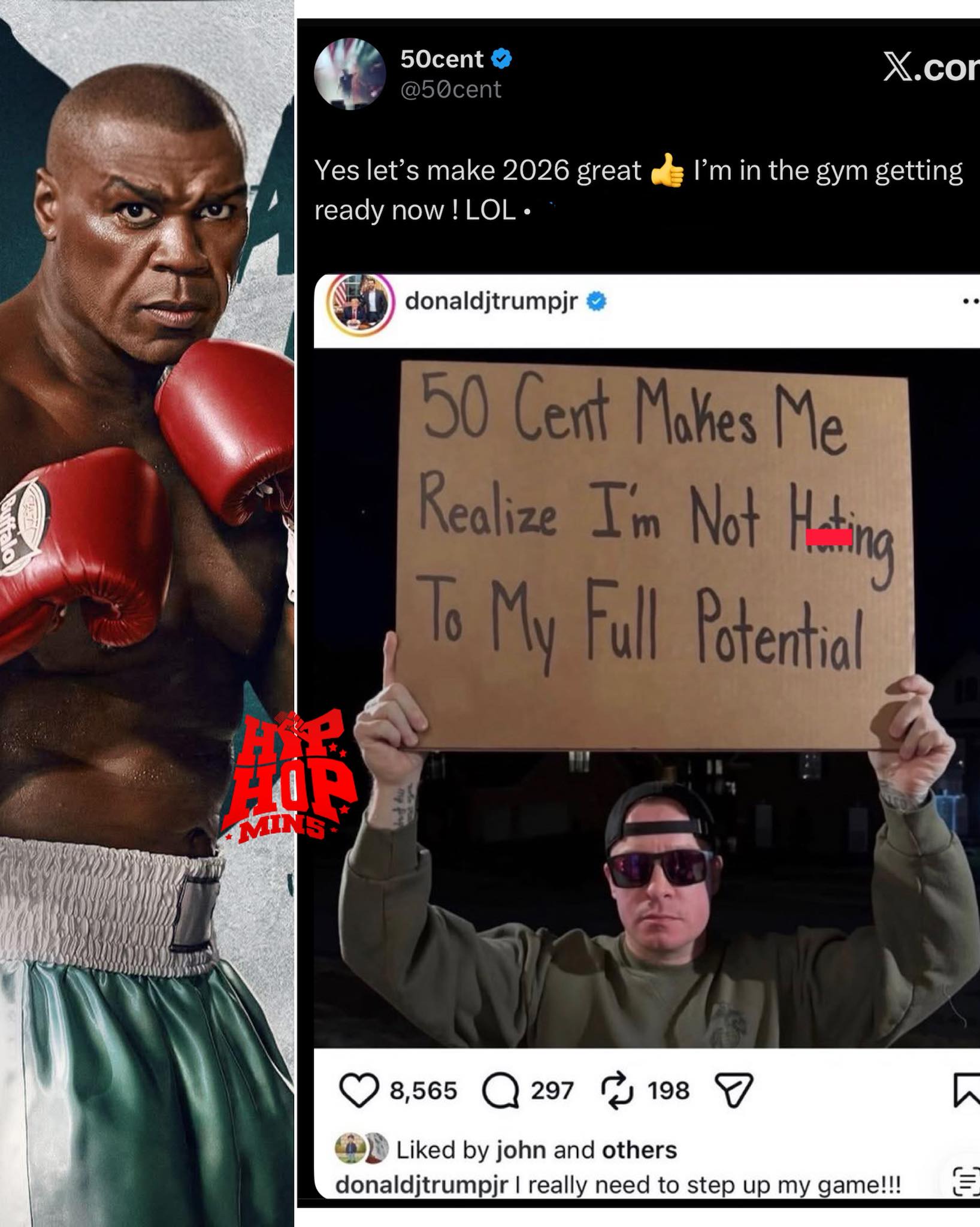 HIP - Whoever sh0t 50 Cent 9 times is the reason why he’s been t-€rrori ...