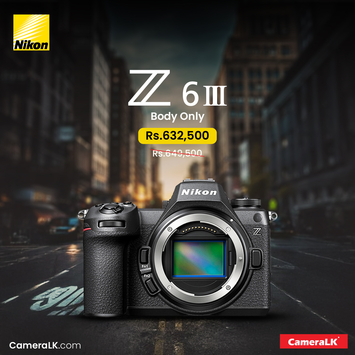 CameraLK Store - Nikon Z6 III Mirrorless Camera (Body... | Facebook