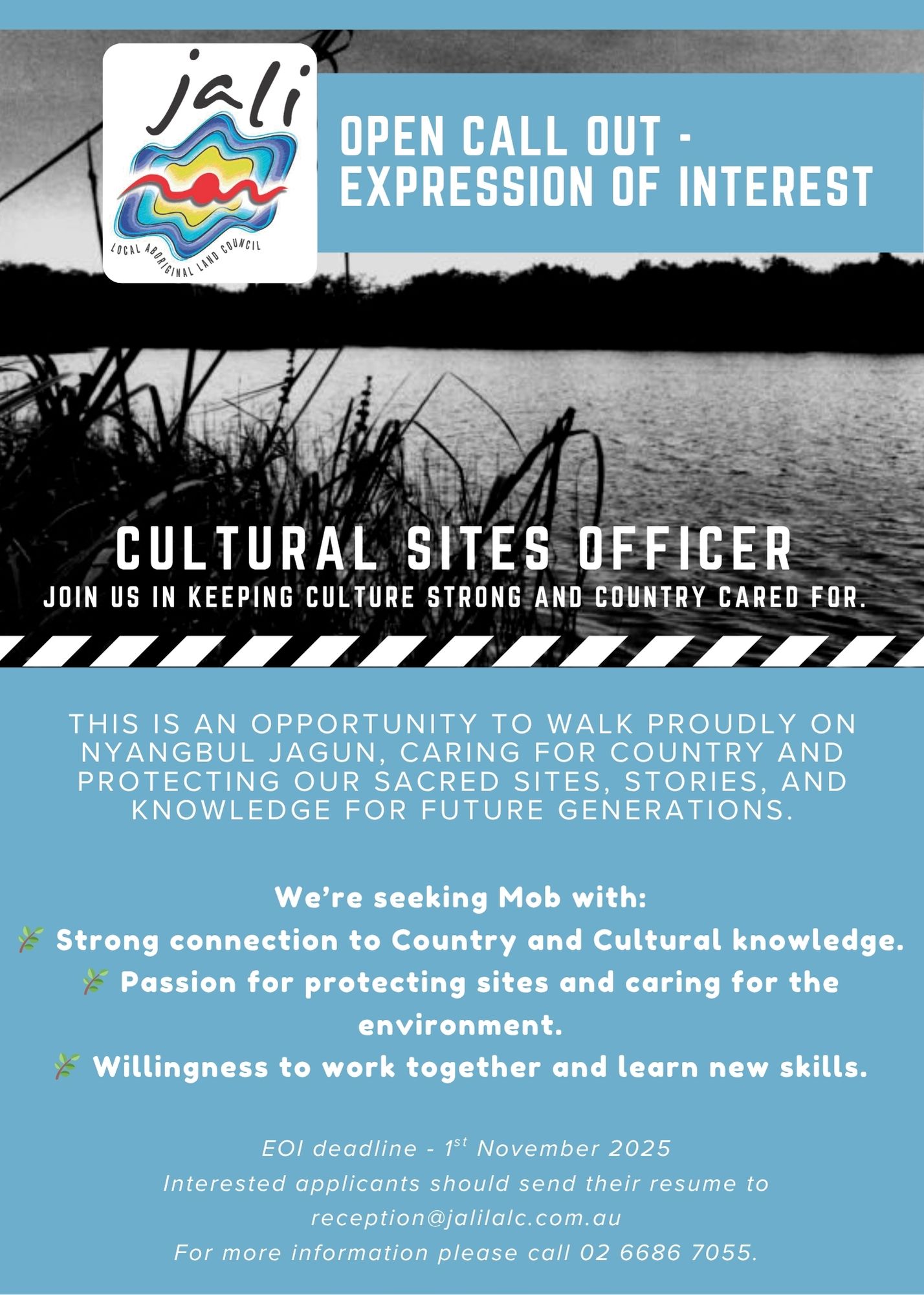 Jali - 📣 Jali Local Aboriginal Land Council is calling for Expressions ...