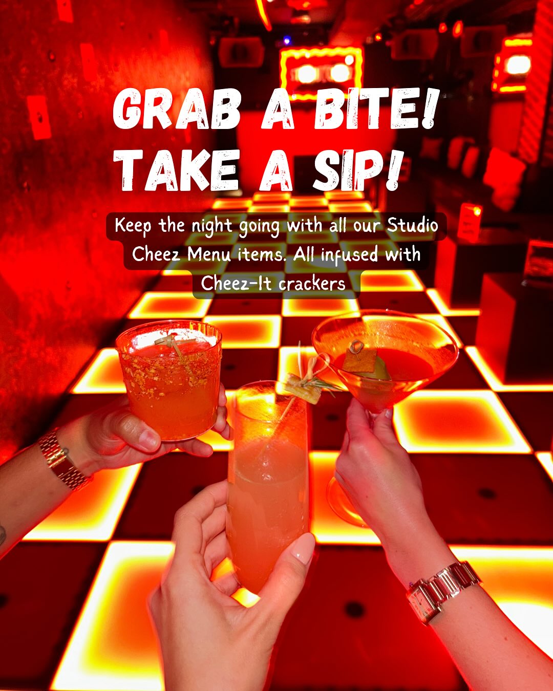 Cheez-It - Enough talk, let’s cheez. Studio Cheez will... | Facebook