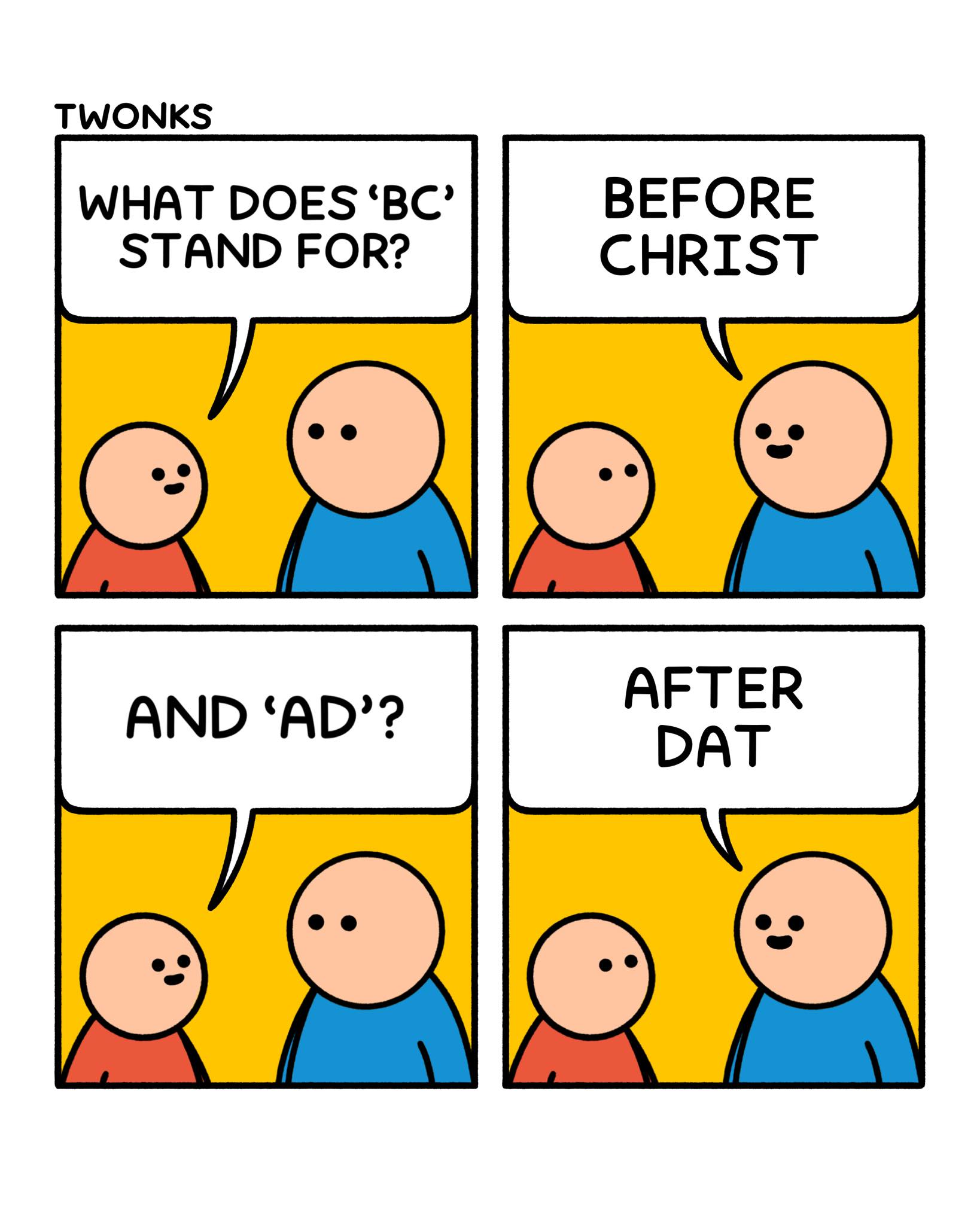 T-スクェア・B.C.A.D. : Before Christ & Anno … BC AD