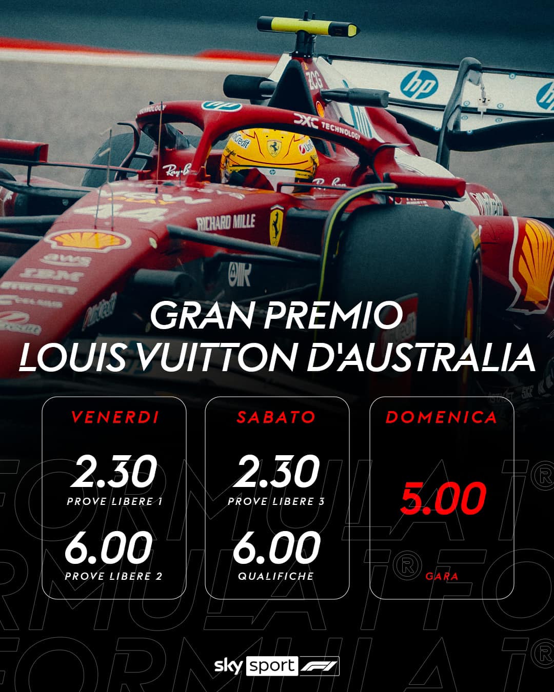 Giacomini - 𝐋’𝐚𝐭𝐭𝐞𝐬𝐚 𝐞̀ 𝐟𝐢𝐧𝐢𝐭𝐚, 𝐞̀ 𝐫𝐚𝐜𝐞 𝐰𝐞𝐞𝐤! 🇦🇺 𝐋𝐚 𝐅𝟏... | Facebook