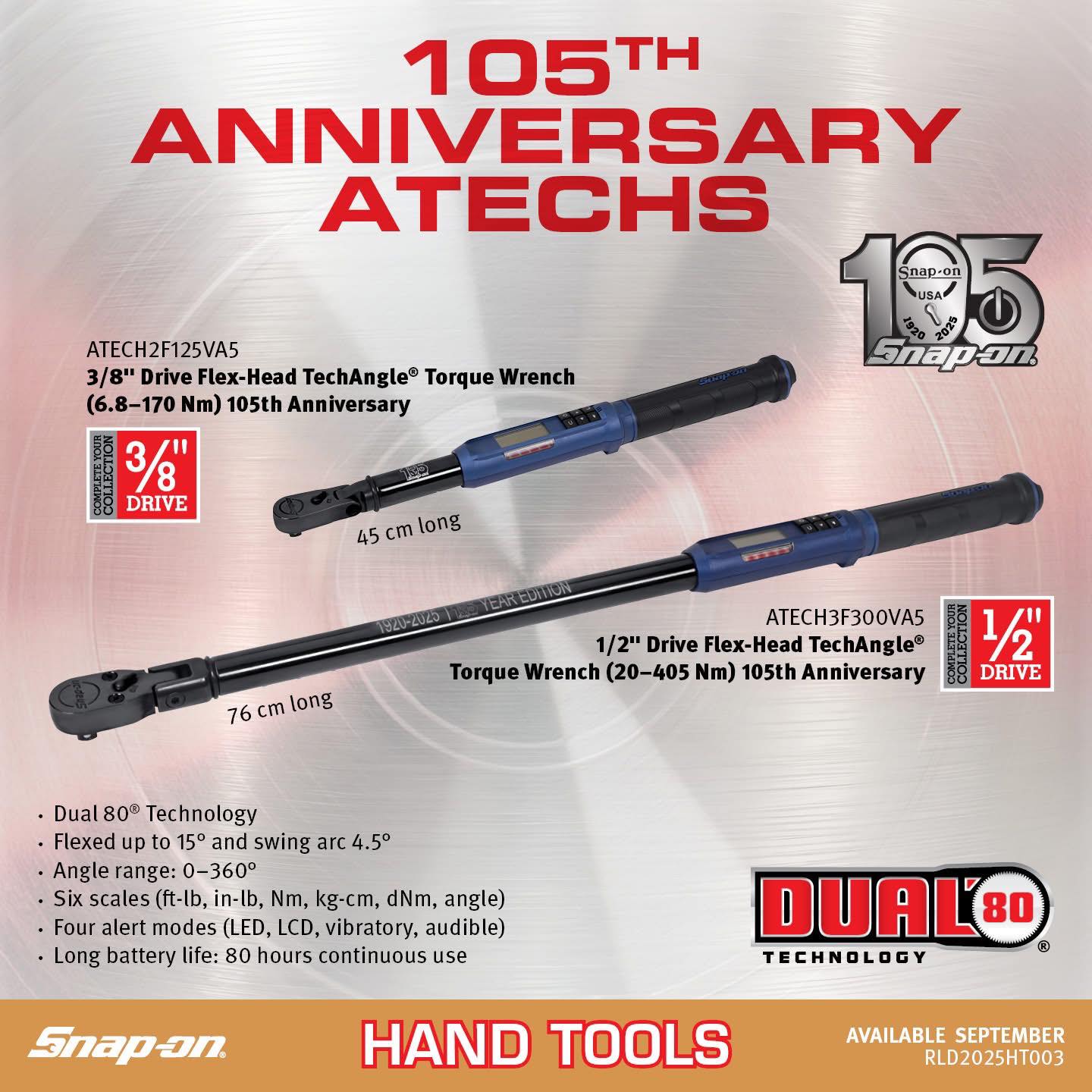 🚨 LIMITED EDITION ALERT 🚨 Snap-on is celebrating 105 years of