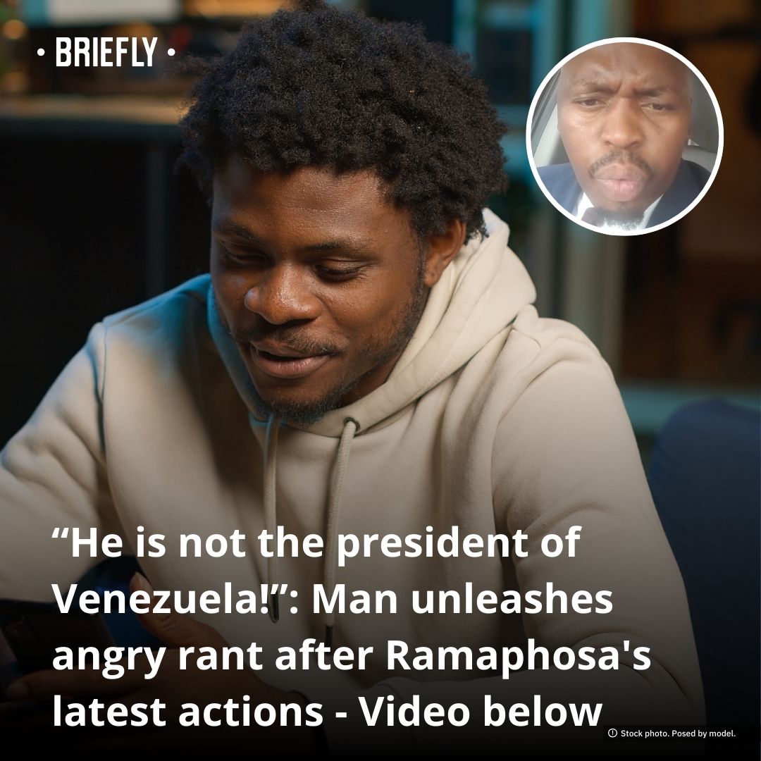Briefly - A South African man unleashed an angry rant about President ...