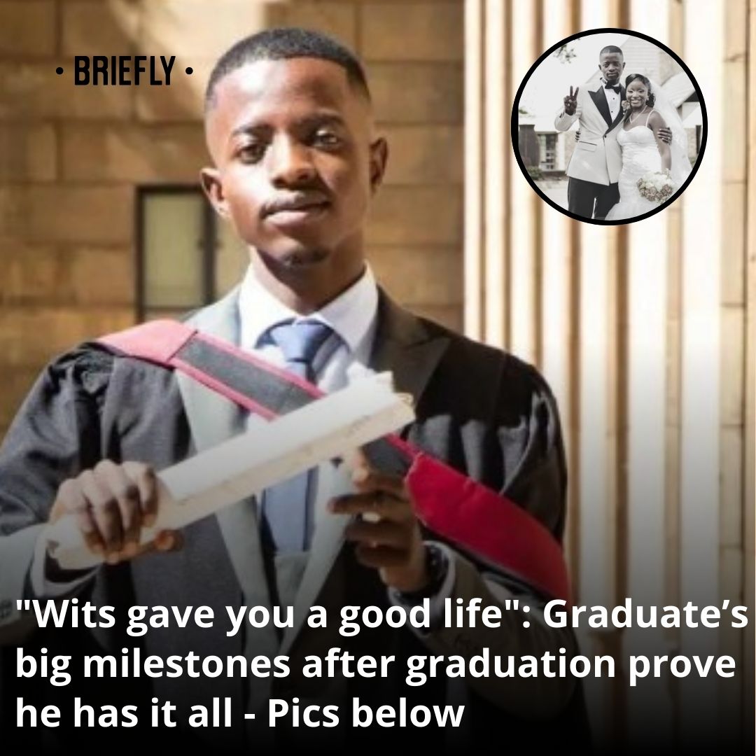 Briefly - A Wits university graduate is cruising nicely in life and he ...
