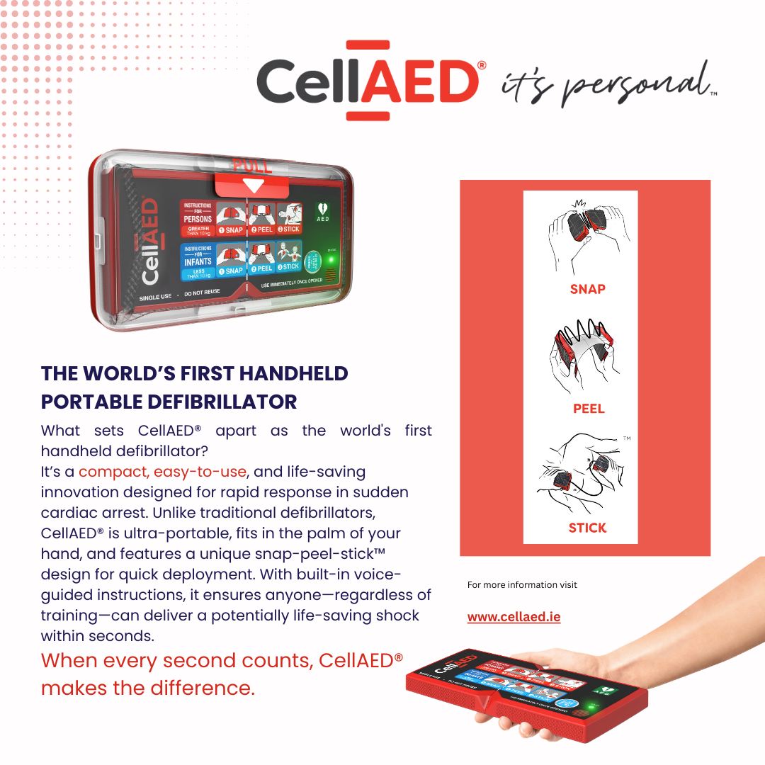 💙 What Makes a CellAED unique? 💙 A... - Hibernian Healthcare | Facebook