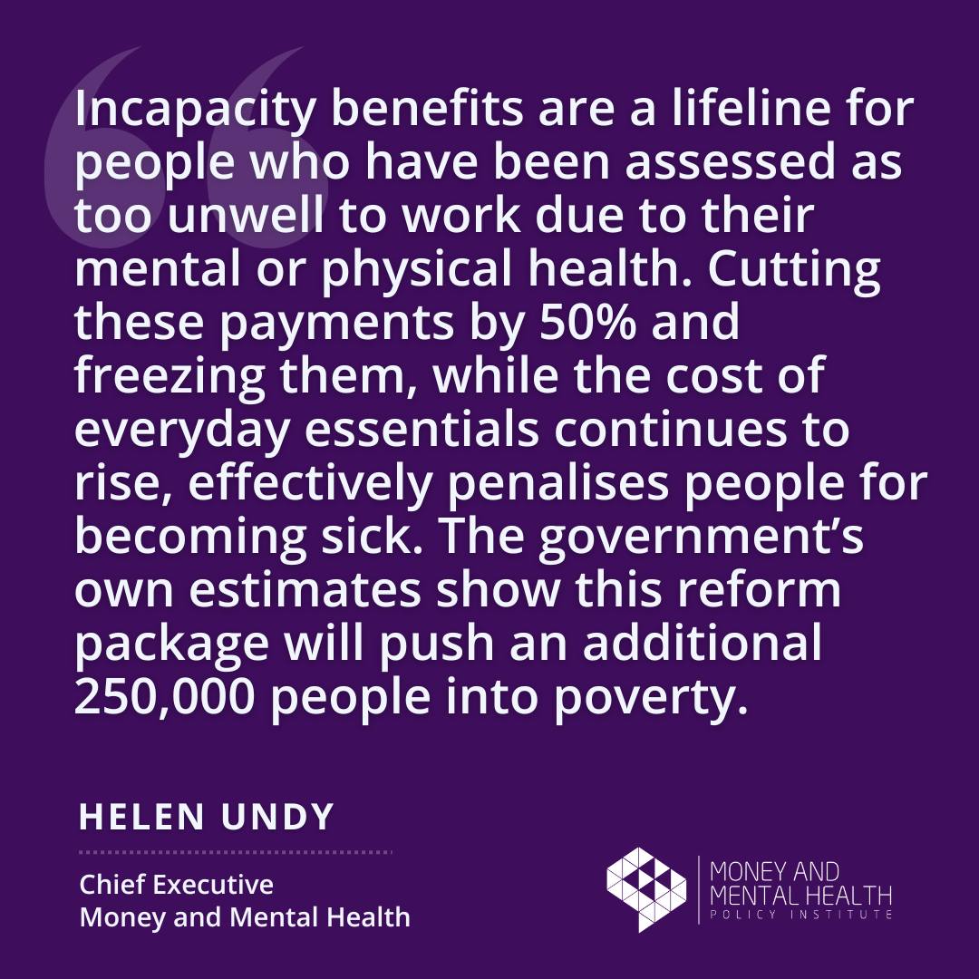 Money and Mental Health Policy Institute charity | London