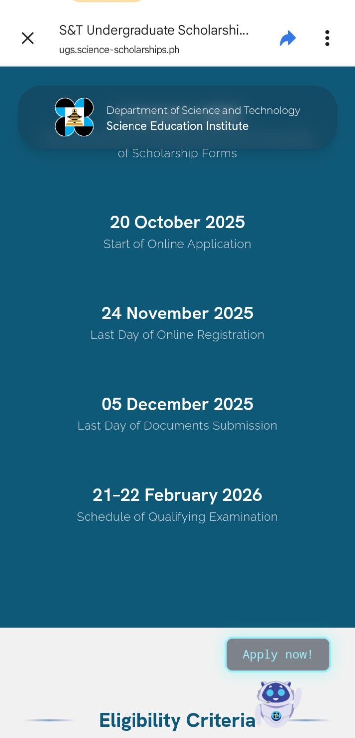 DOST Scholarship 2025 - 2026 Latest Updates | As per concerns from all ...