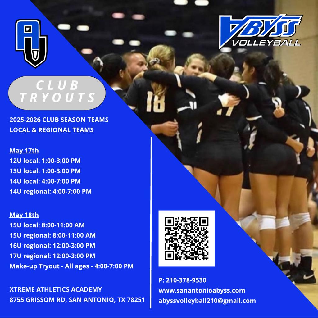 San - The registration for our "2025-2026 Volleyball Club Tryouts" is ...