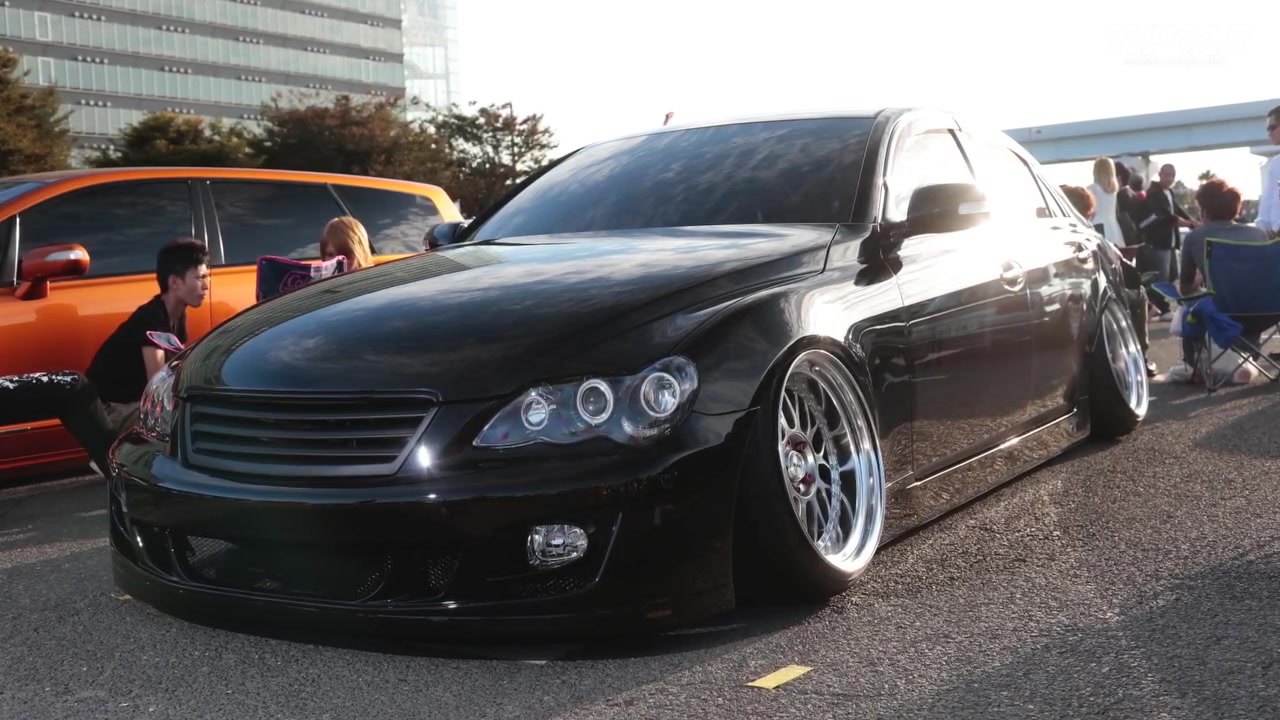 STANCE NATION 東京 TOKYO ?? ? Toyota (GRX120) Mark X Vip Style 