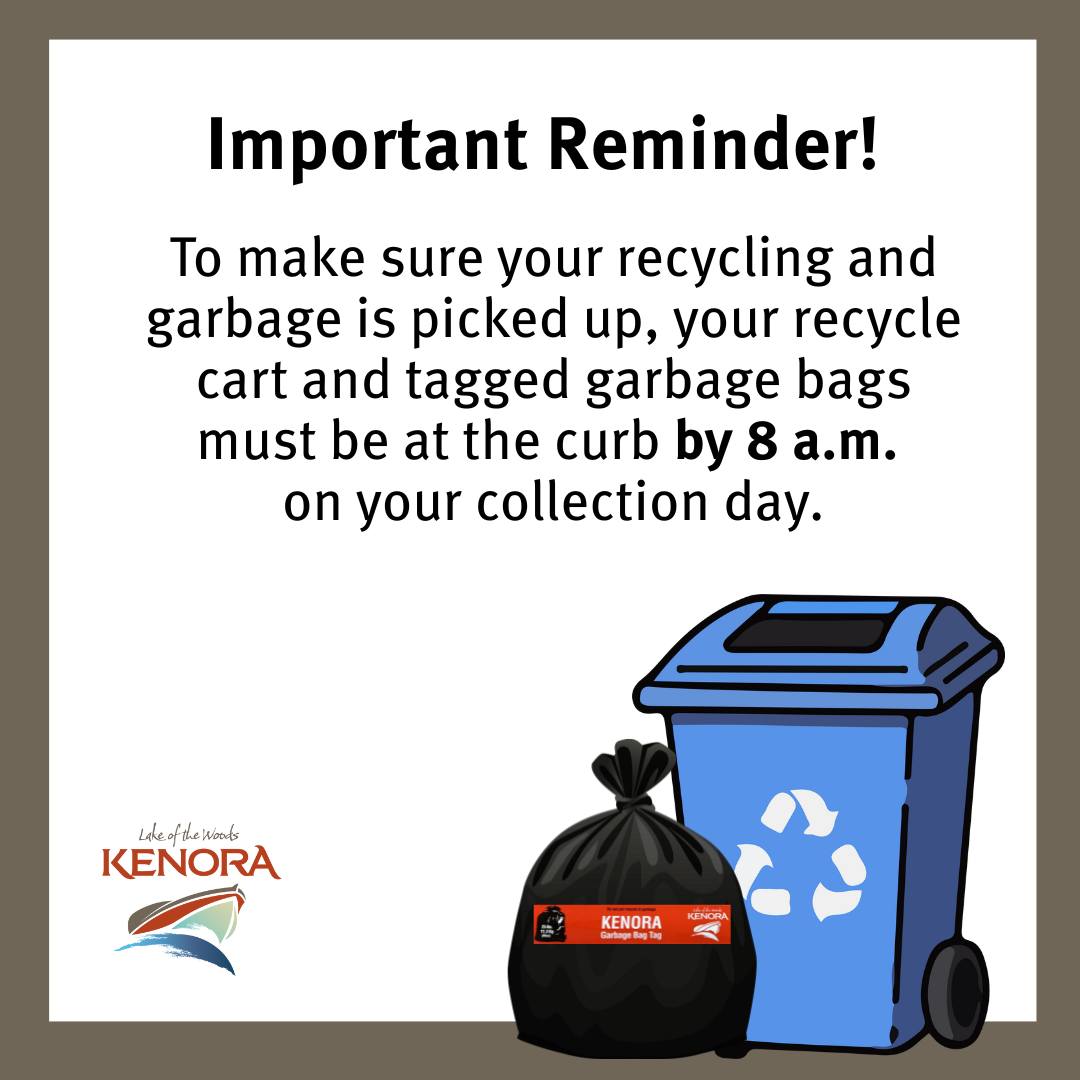 City Of Kenora - ⏰ Important Reminder! To make sure your... | Facebook