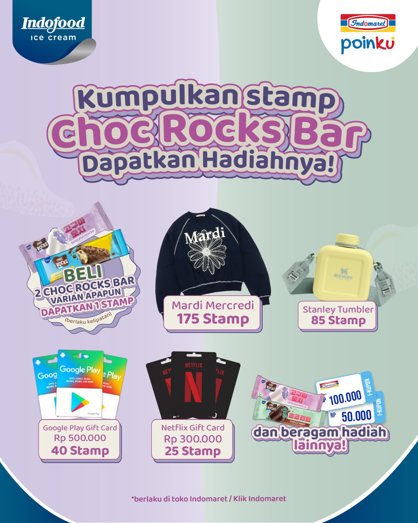 Indomaret - Mau dapetin hadiah dari @indofood.icecream ? 🍦 Kumpulkan ...