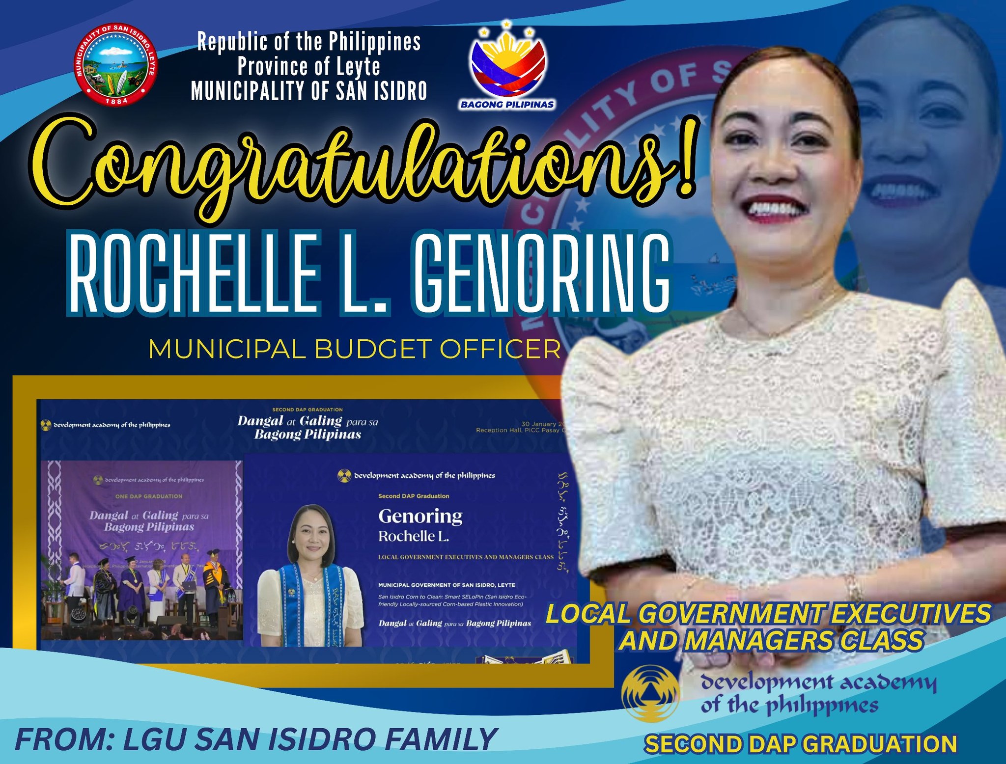 Congratulations to our... - Municipality of San Isidro, Leyte | Facebook