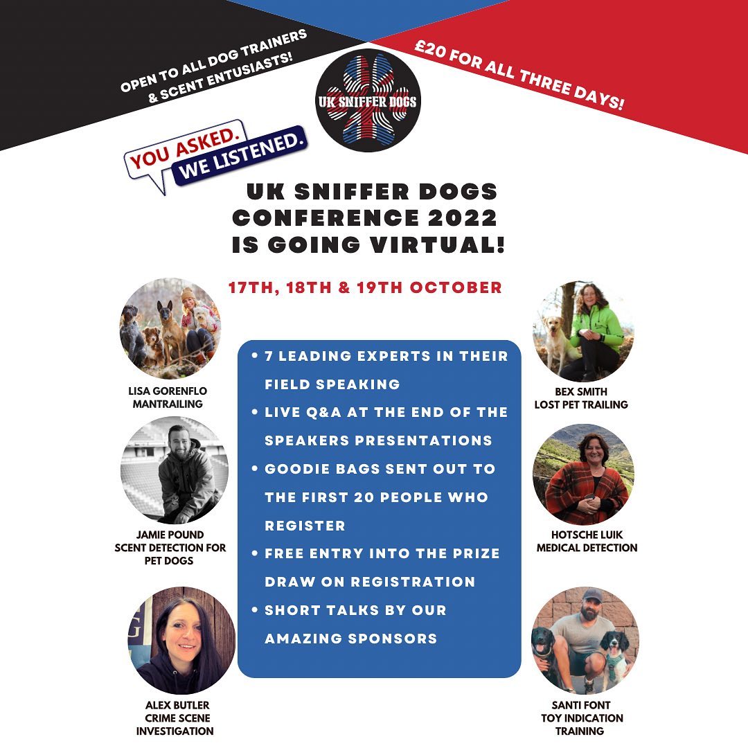 UK Sniffer Dogs - We are really excited to announce that... | Facebook