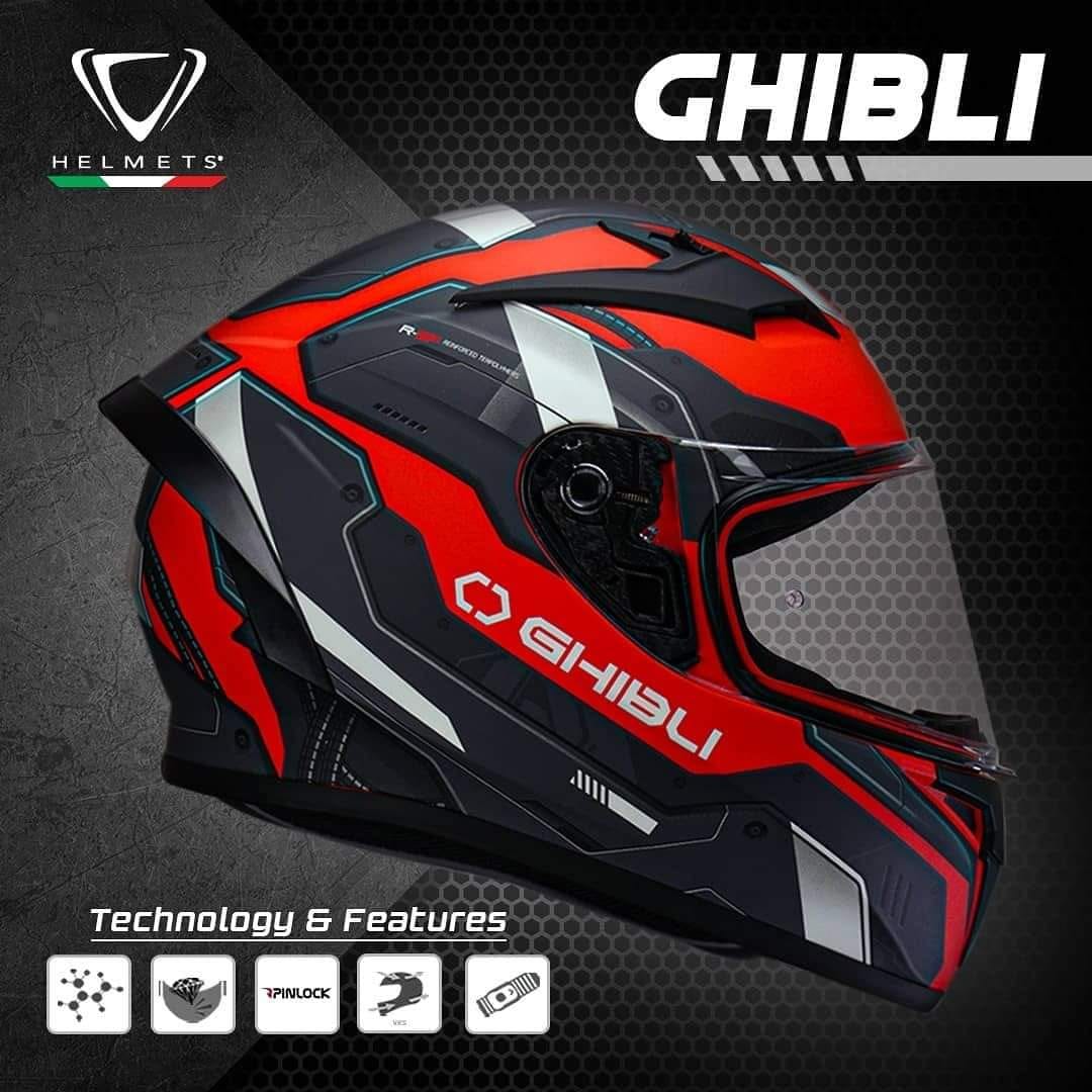 ghibli motorcycle helmet Vemar Base Full Face Medium Automotive Erodynamic shape reduces wind resistance.23 Specially designed ventilation slots ensure excellent ventilation Studio Ghibli Motogp Rider With