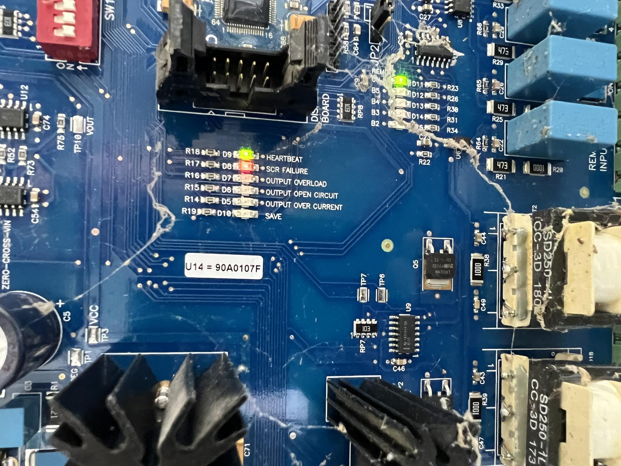 Creve - ALERT! Error code D8 SCR failure on the Constant Current ...