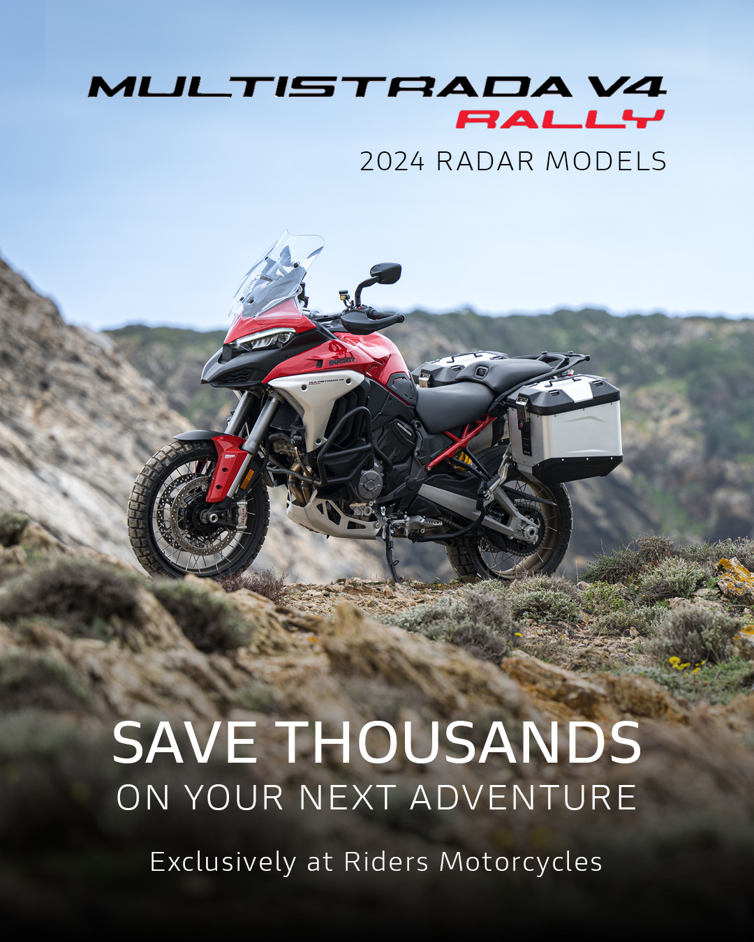 Riders - 🚨 SAVE THOUSANDS on the Ducati Multistrada V4 Rally Radar! 🚨 ...