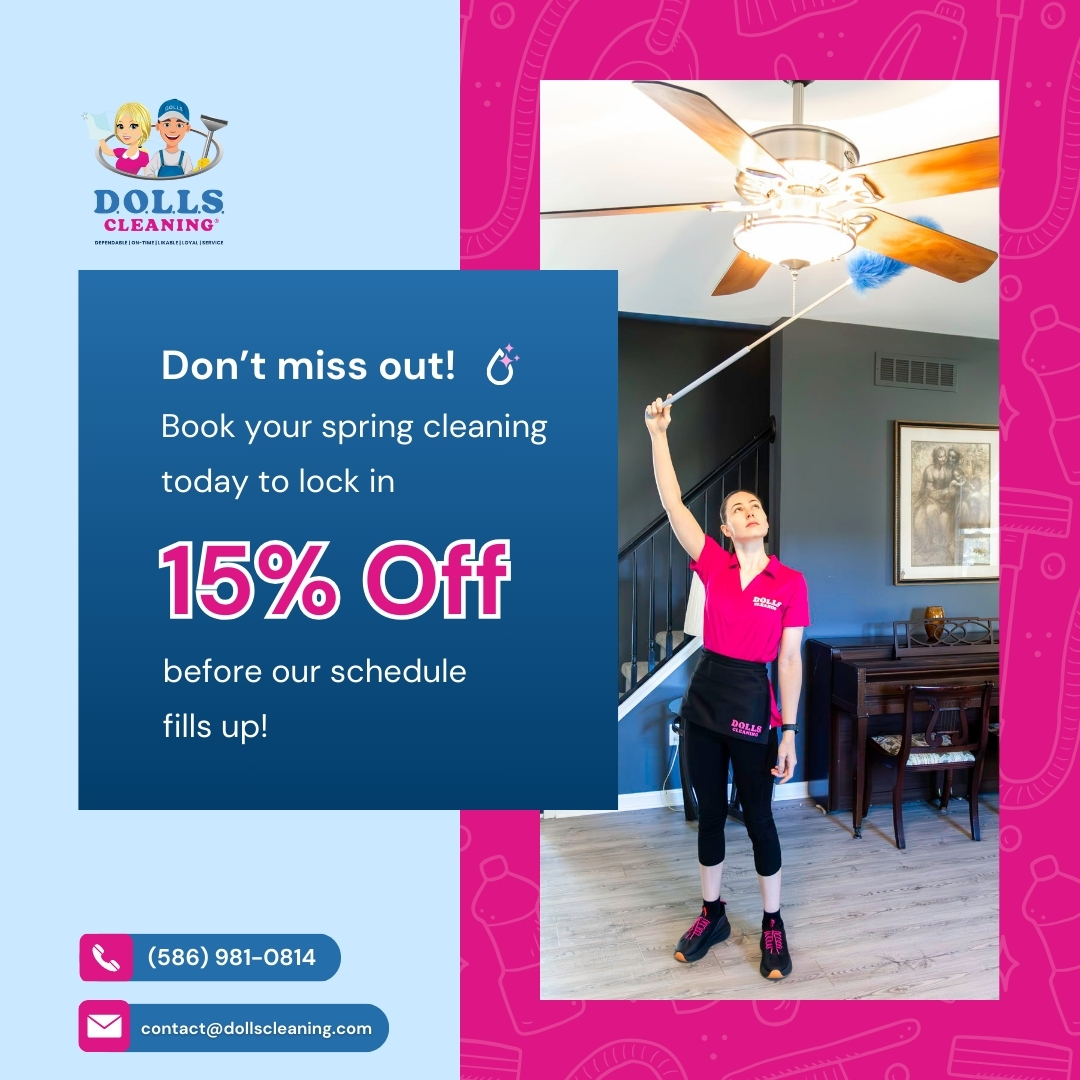 DOLLS - 🌸 Don’t miss out on our Spring Cleaning special! 🌸 Book today ...