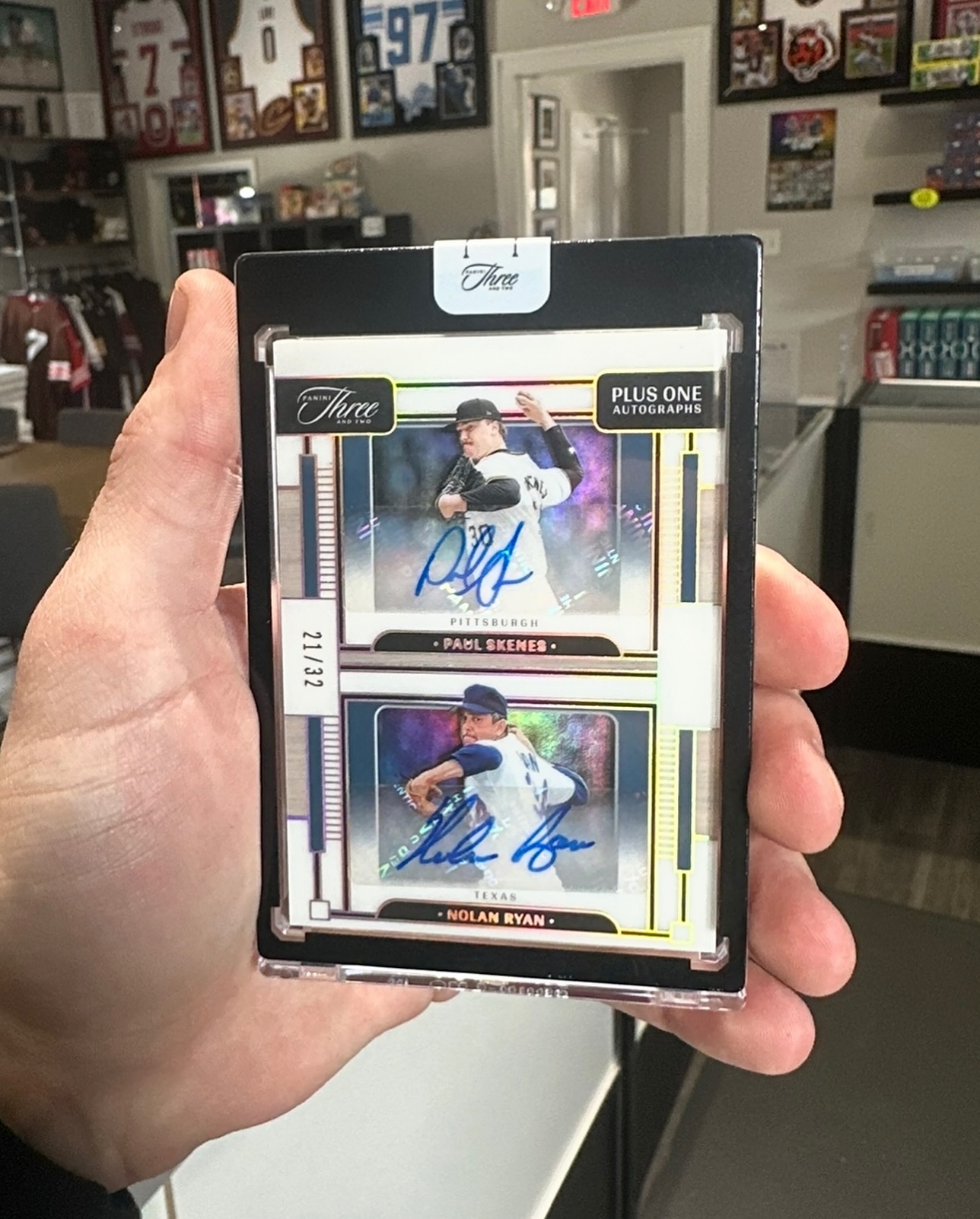 FIRST LOOK: For the first time ever, Paul Skenes and Nolan Ryan 