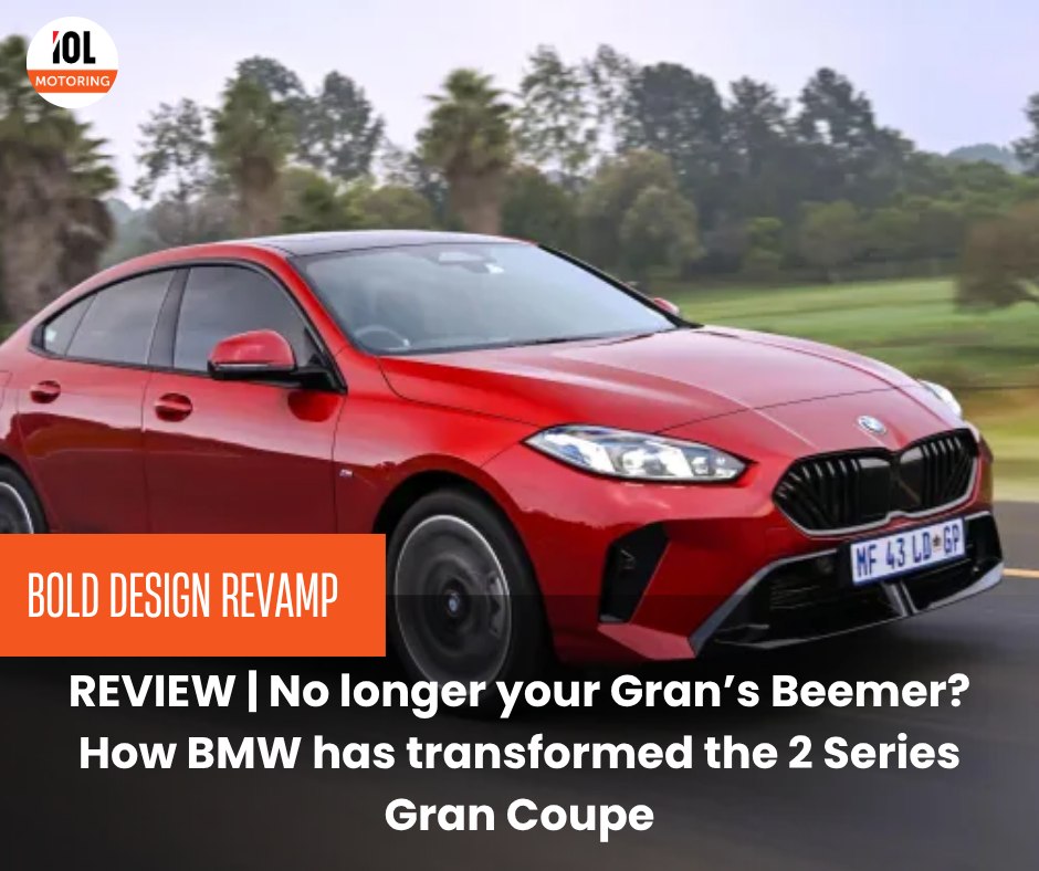 IOL - BMW’s 2025 2 Series Gran Coupe gets a sleek makeover with Z4 ...