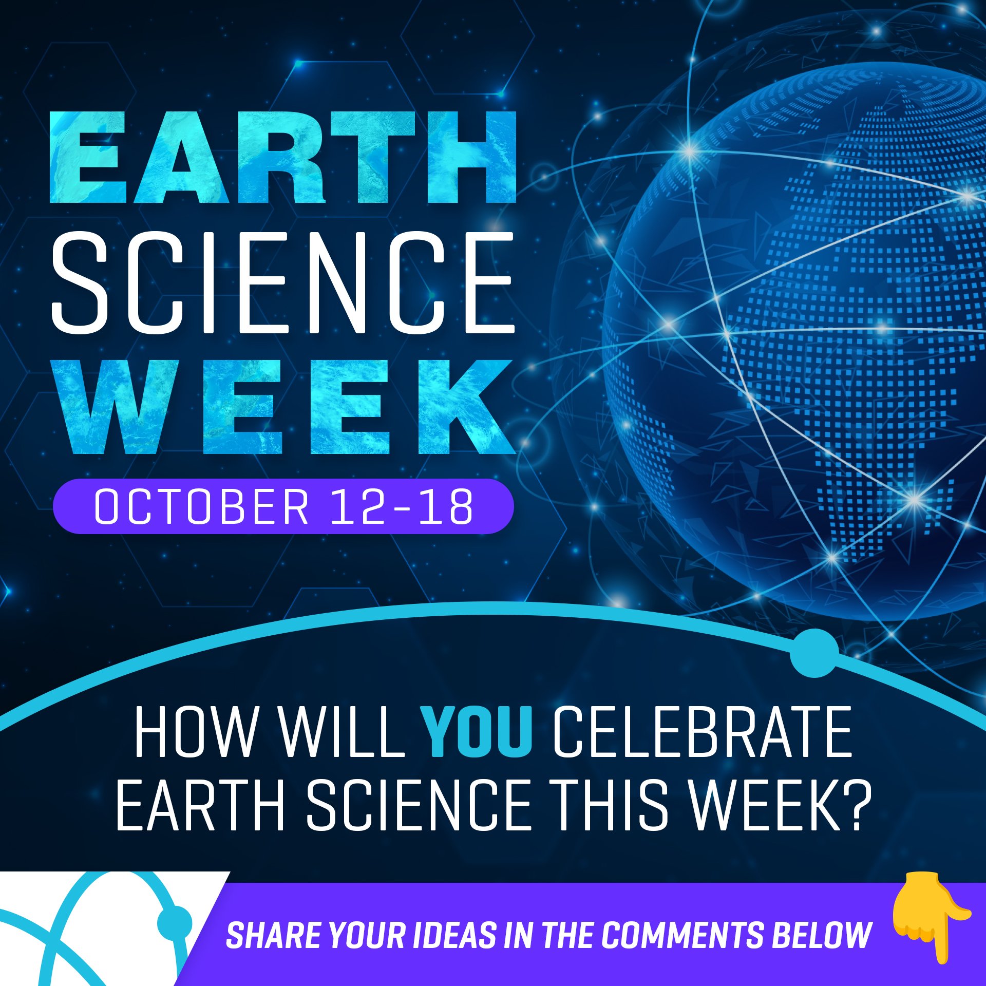 National - 🌎Celebrate Earth Science Week (October 12–18, 2025)! This ...