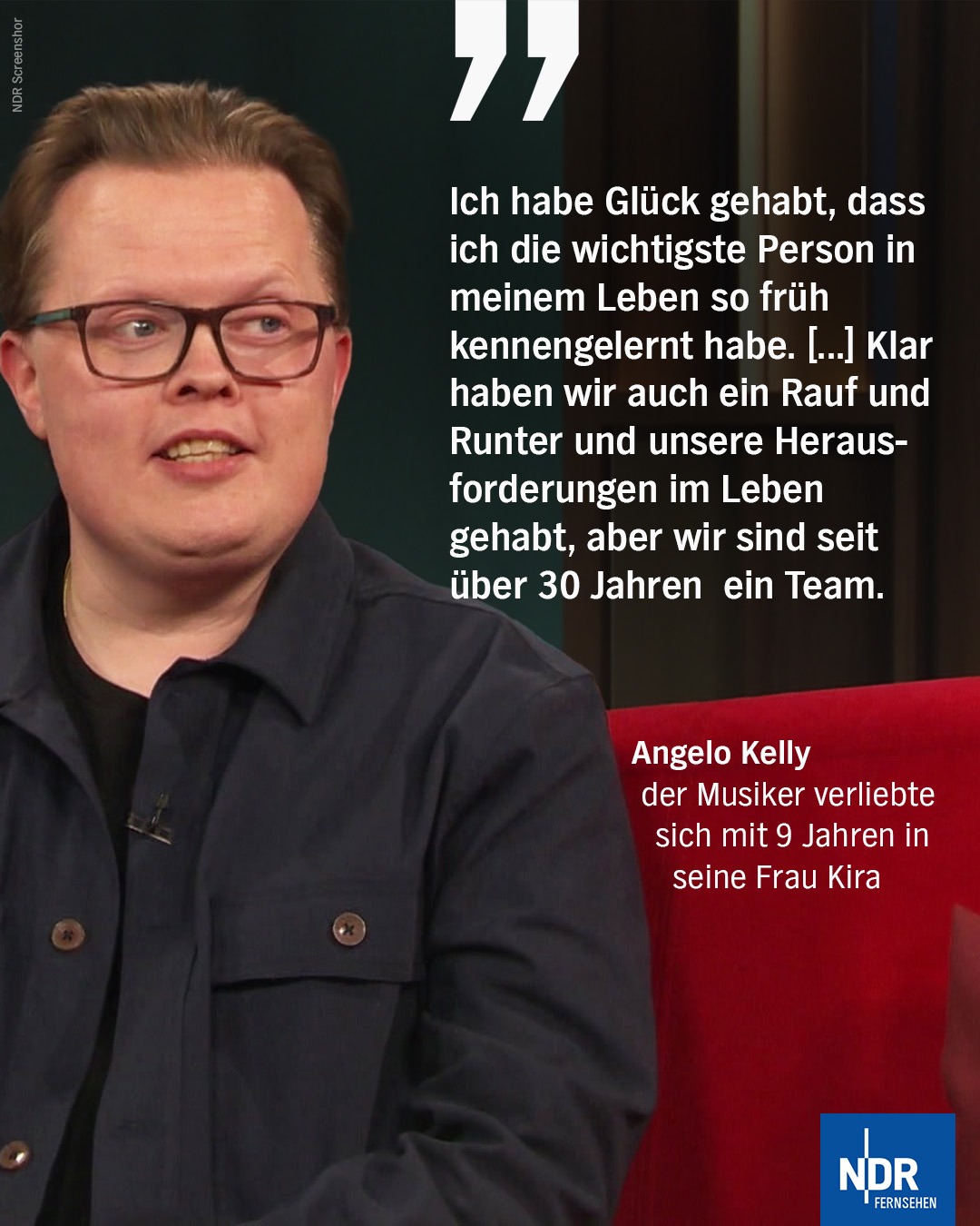 NDR - Angelo Kelly ist nach einer längeren Pause mit neuen Songs zurück ...