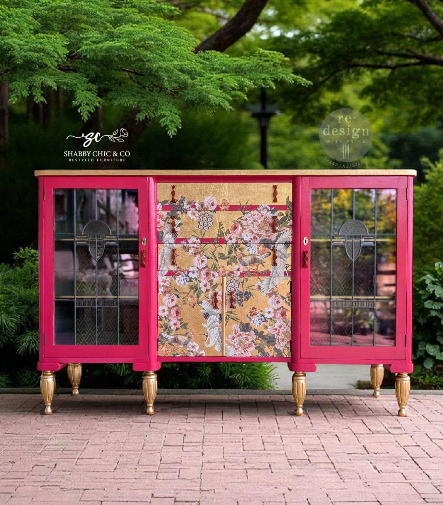 Shabby - This antique sideboard holds a special story – it belongs to ...