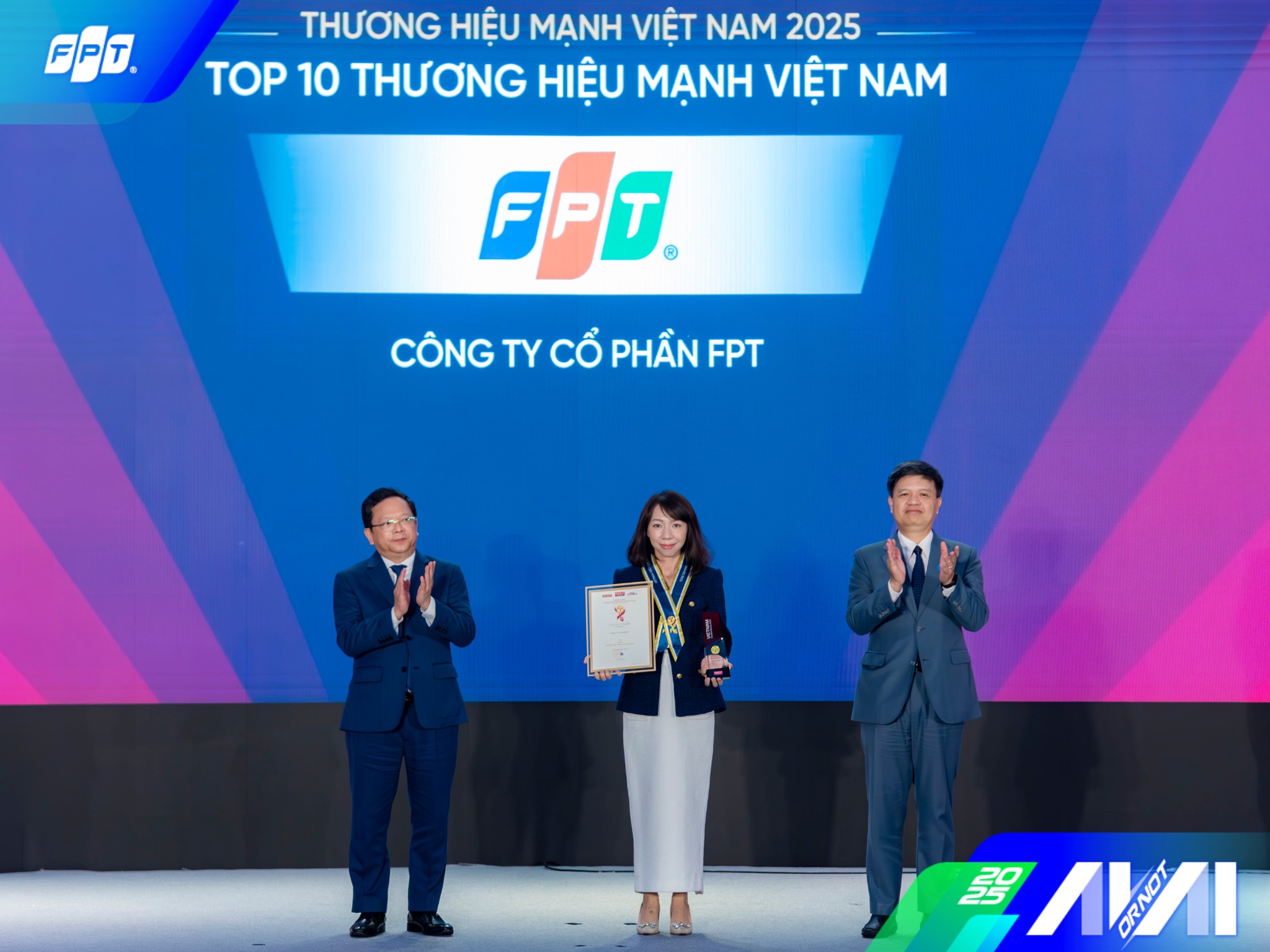 FPT - #FPT honored as one of the Top 10 strong brands in Vietnam 2025🌟 ...