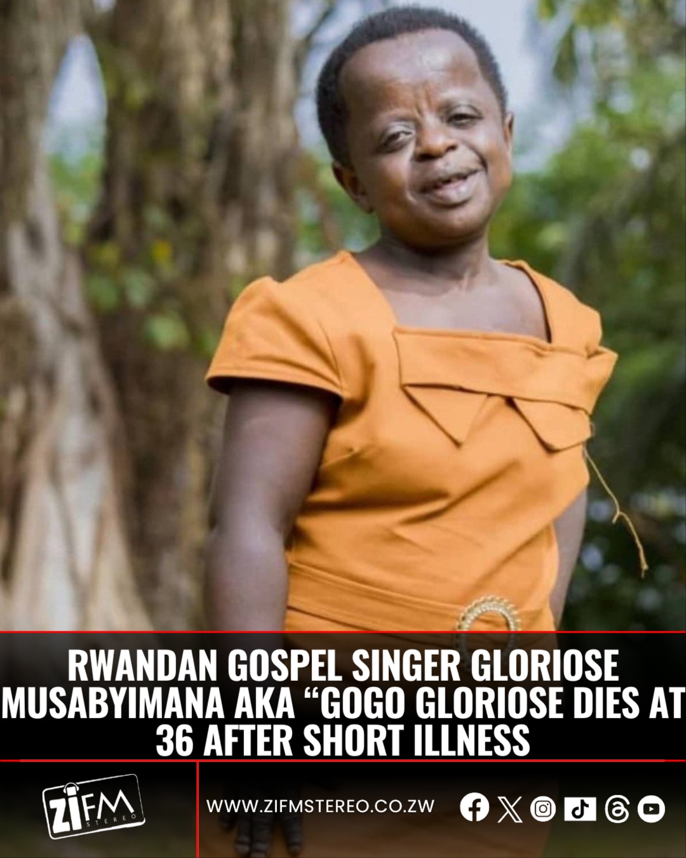 ZiFM Stereo - Rwandan gospel singer and social media... | Facebook