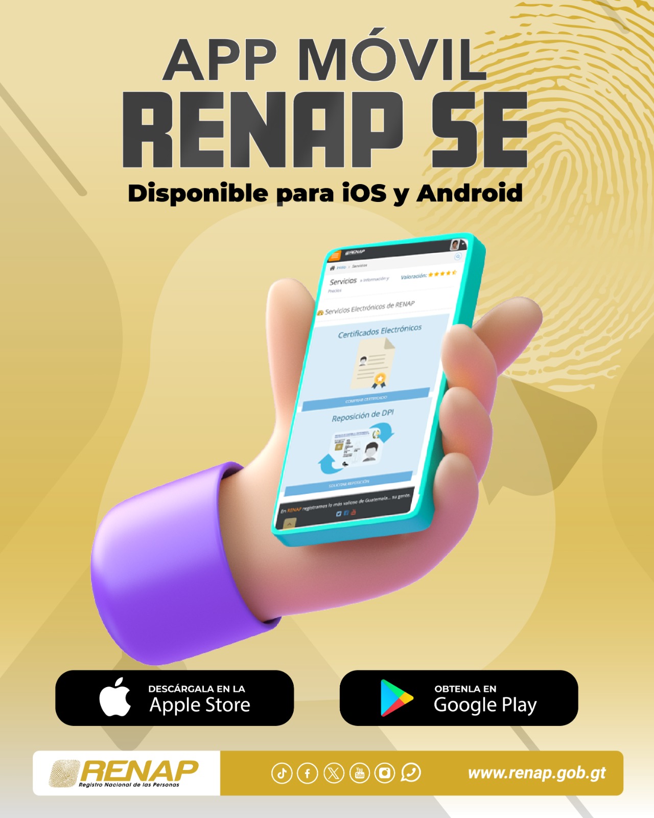 Registro - 📲 Descarga la APP RENAP SE y realiza tus trámites en minutos ...