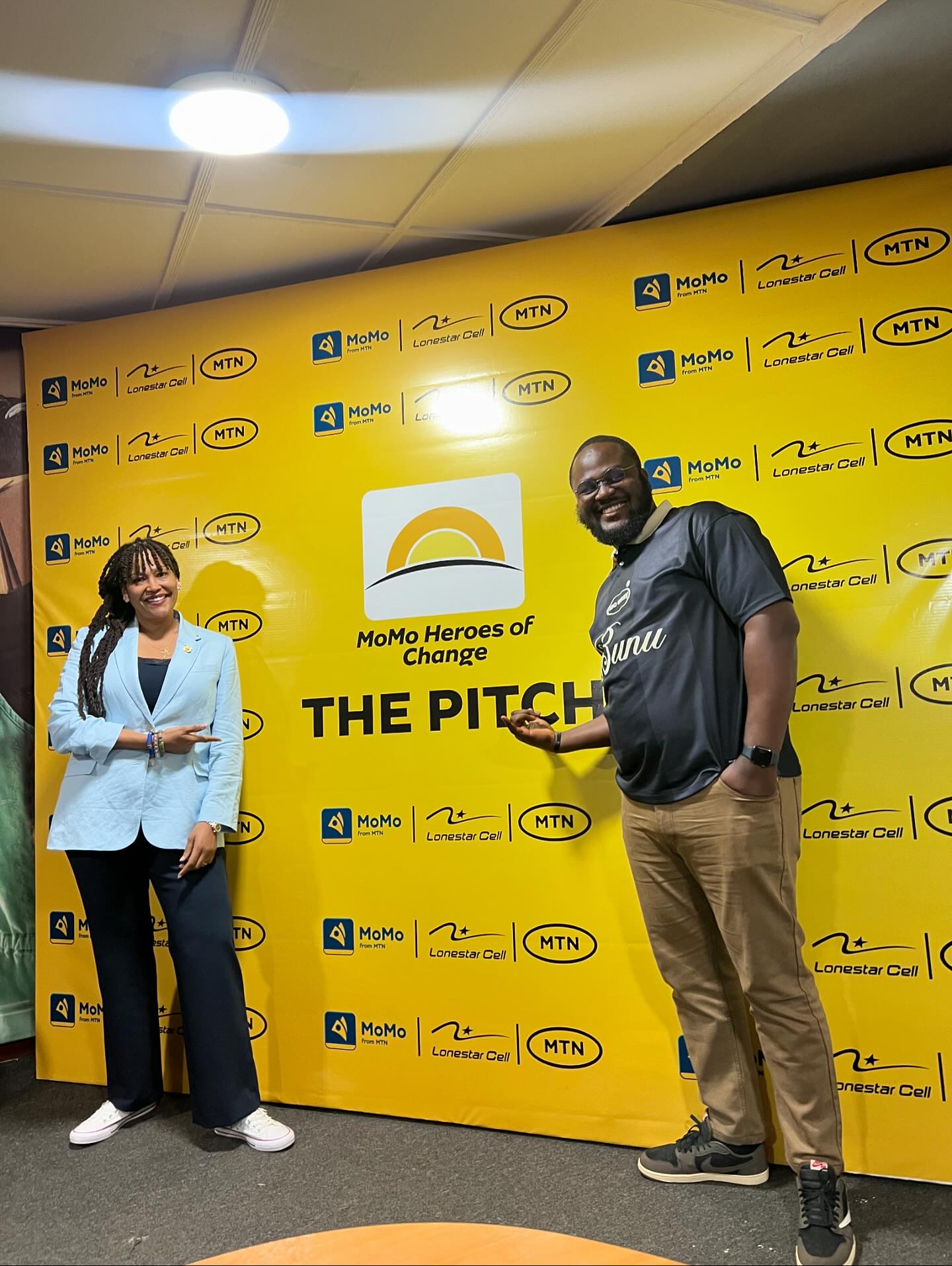 The Pitch! What an inspiring evening... - Lonestar Cell MTN | Facebook