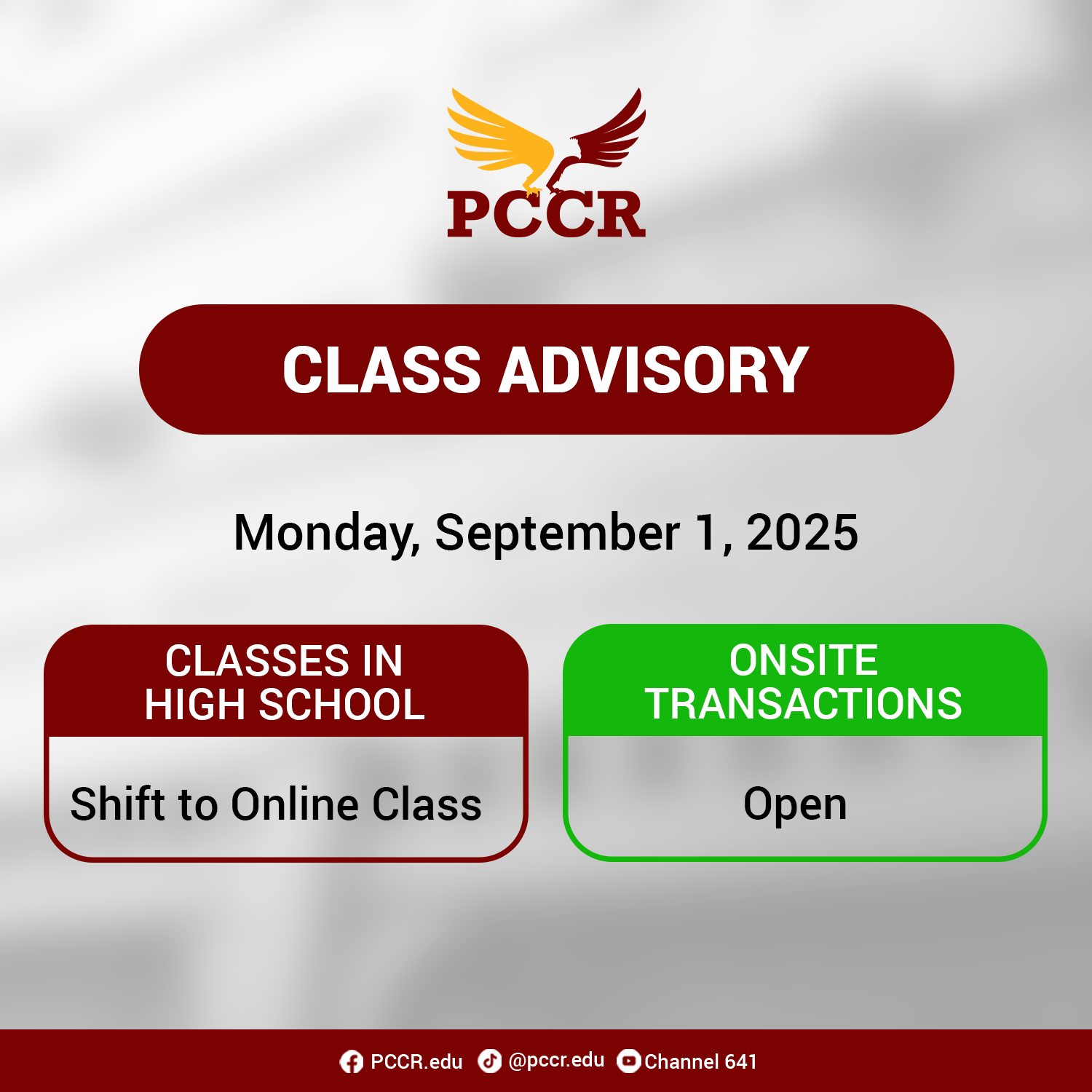 Official Philippine College of Criminology | Manila