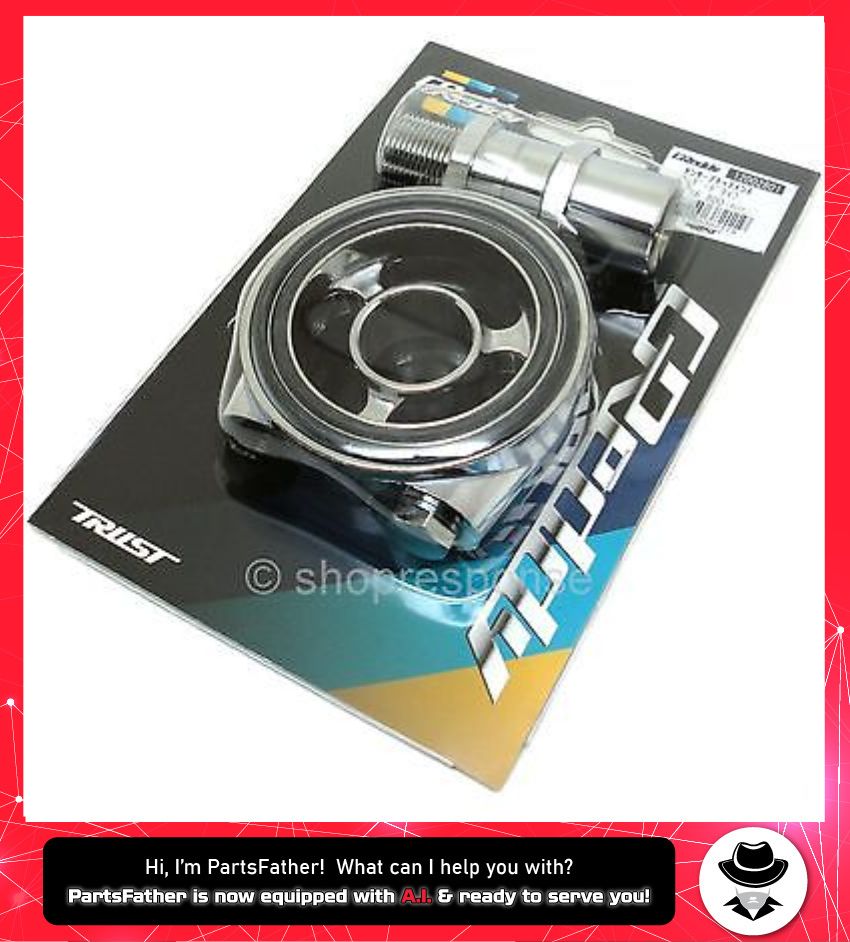 Partsfather - 🔥 Introducing the GReddy TRUST Oil Filter Block Adapter ...