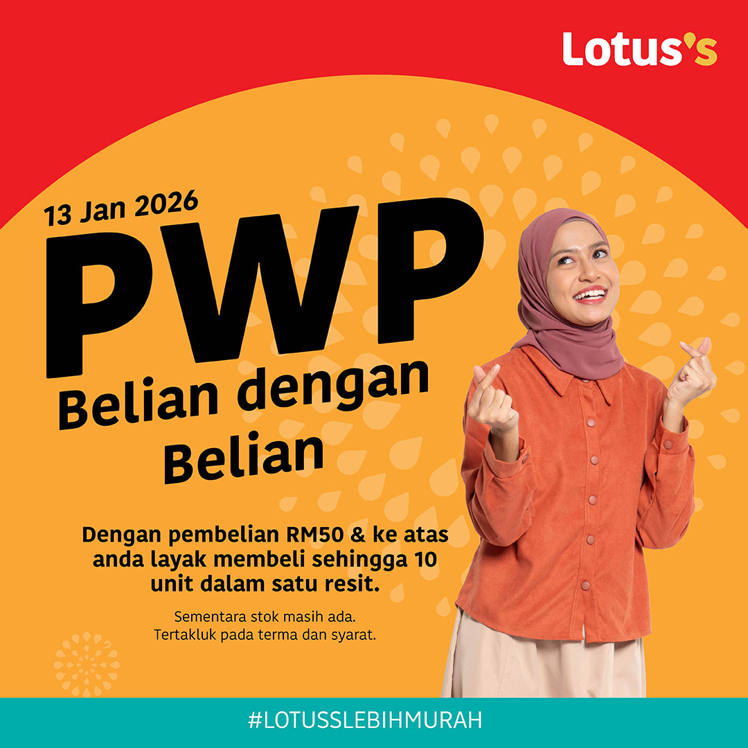 Sabun, syampu, ubat gigi semua dah... - Lotus's Malaysia | Facebook